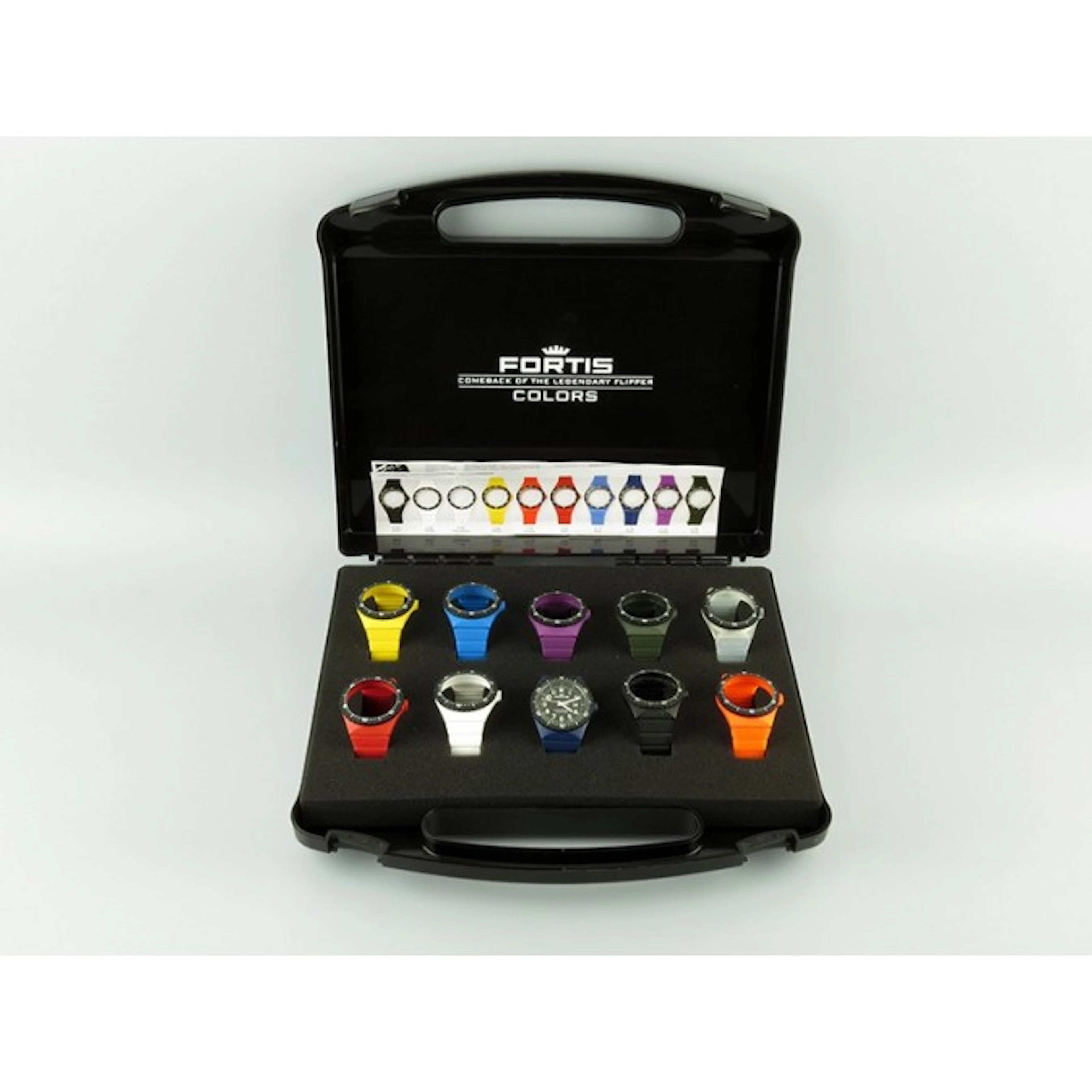 RELOJ FORTIS COLORS CON MALETÍN