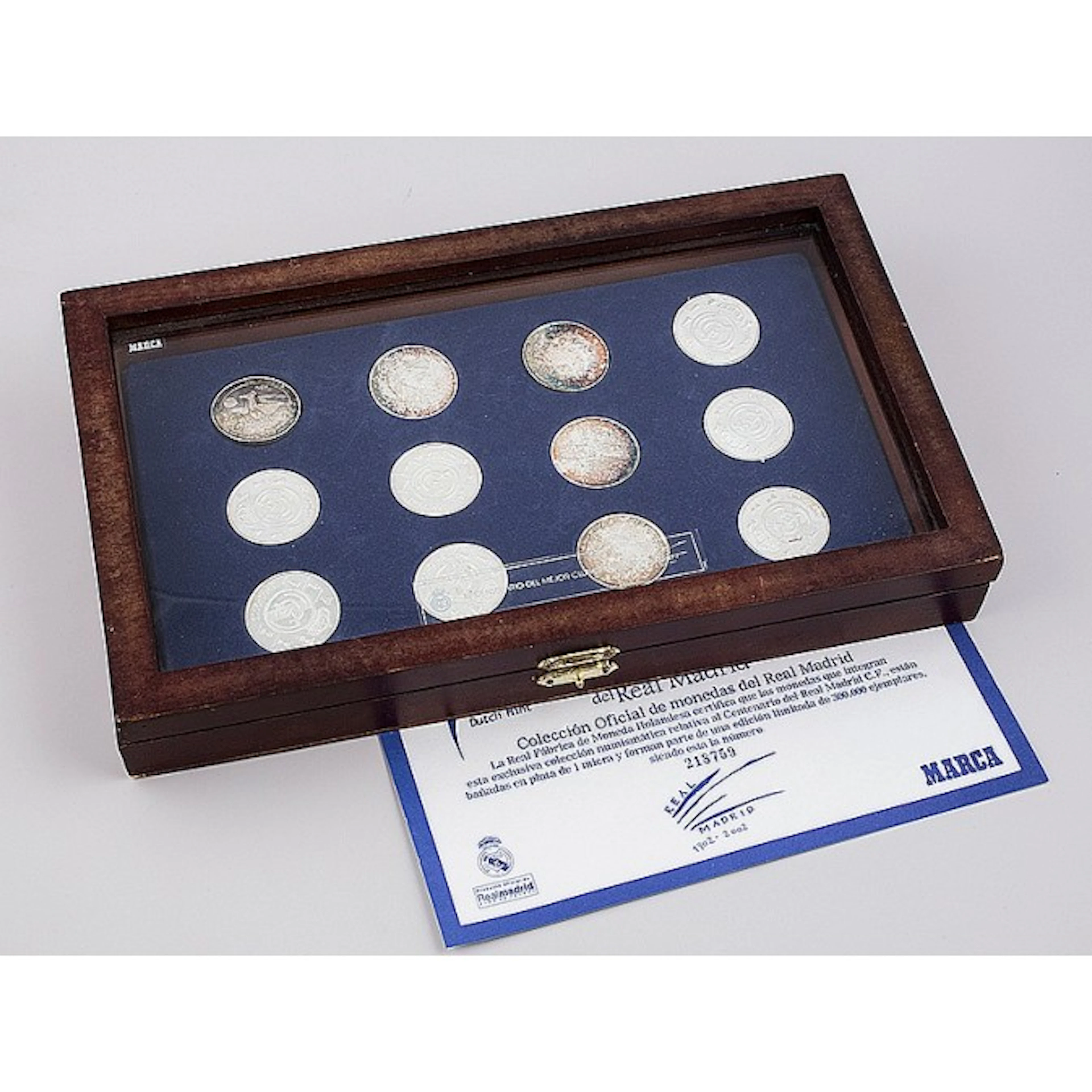 MONEDAS CENTENARIO REAL MADRID