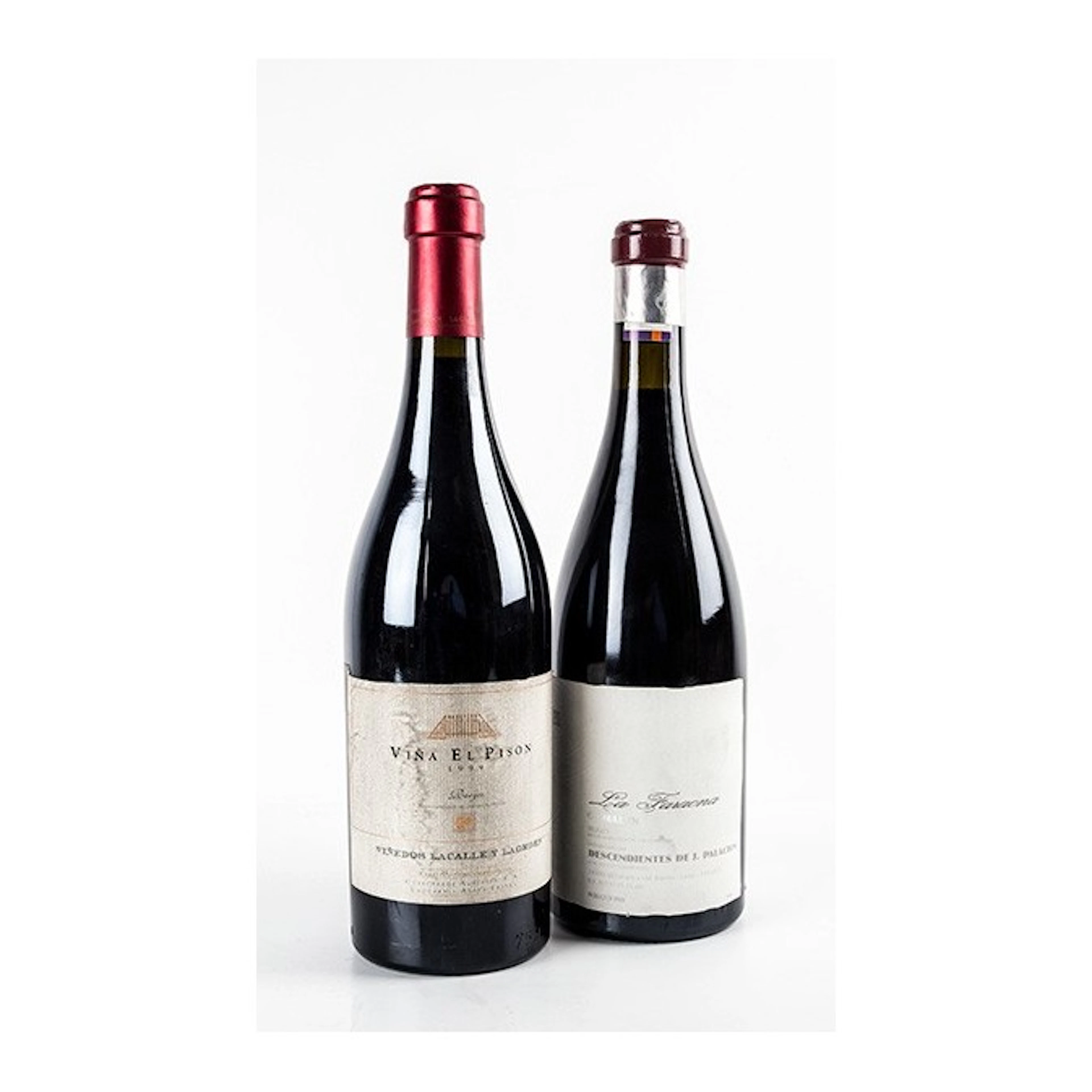 DOS BOTELLAS: LA FARAONA 2003 Y VIÑA PISON 1999