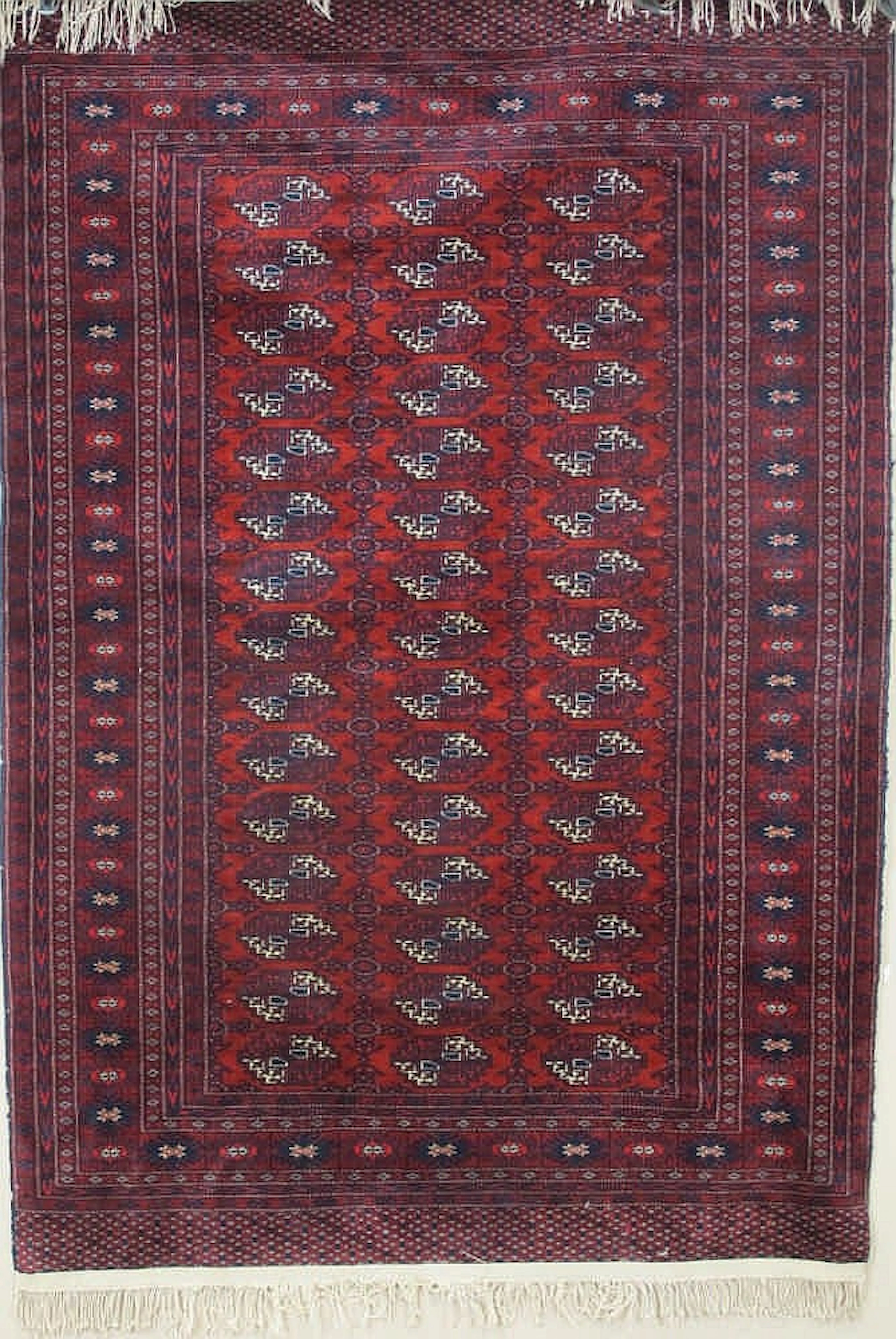 Alfombra turca fondo burdeos 180 x 125 cm 50 - 90 ?