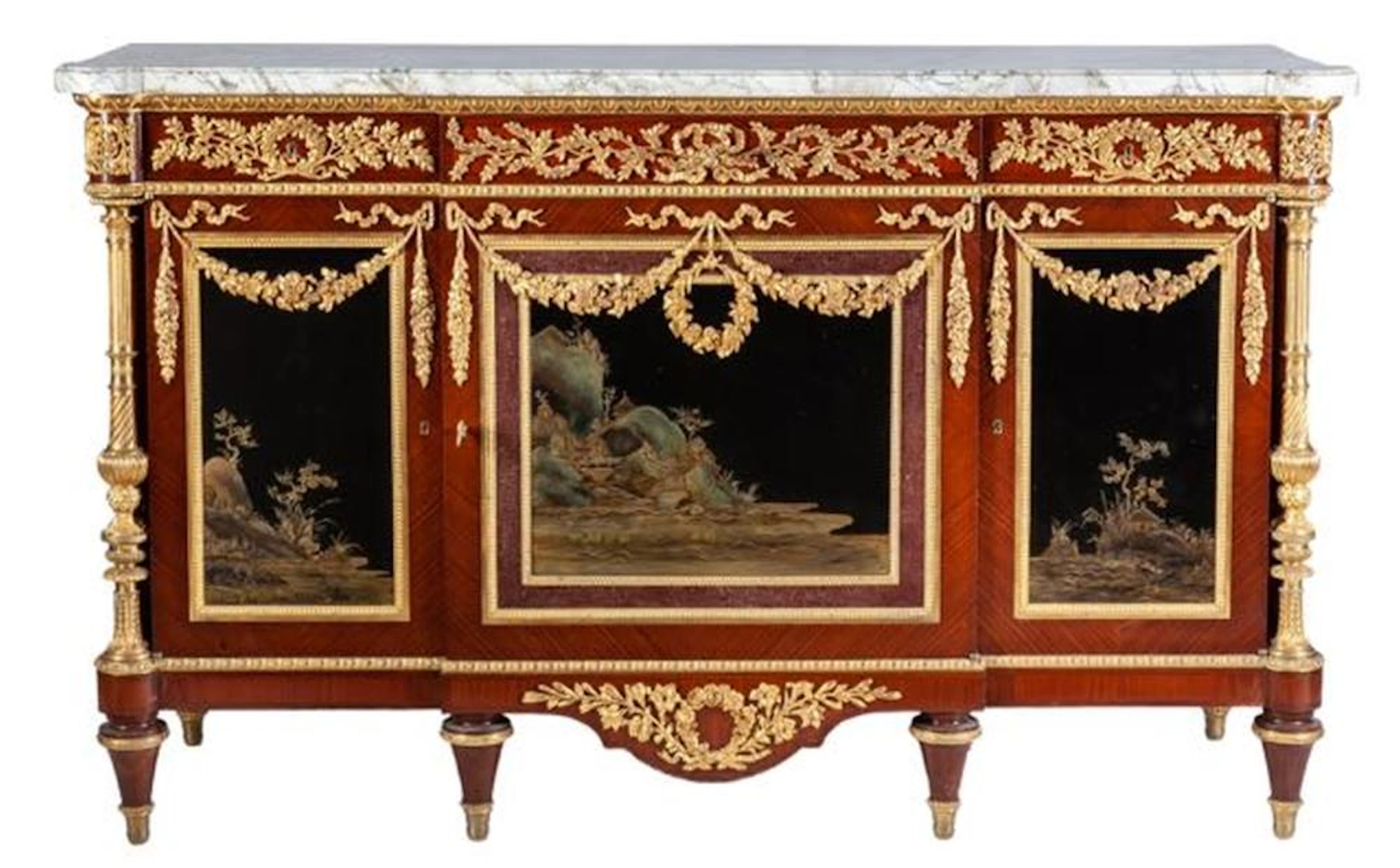 An ormolu-mounted
