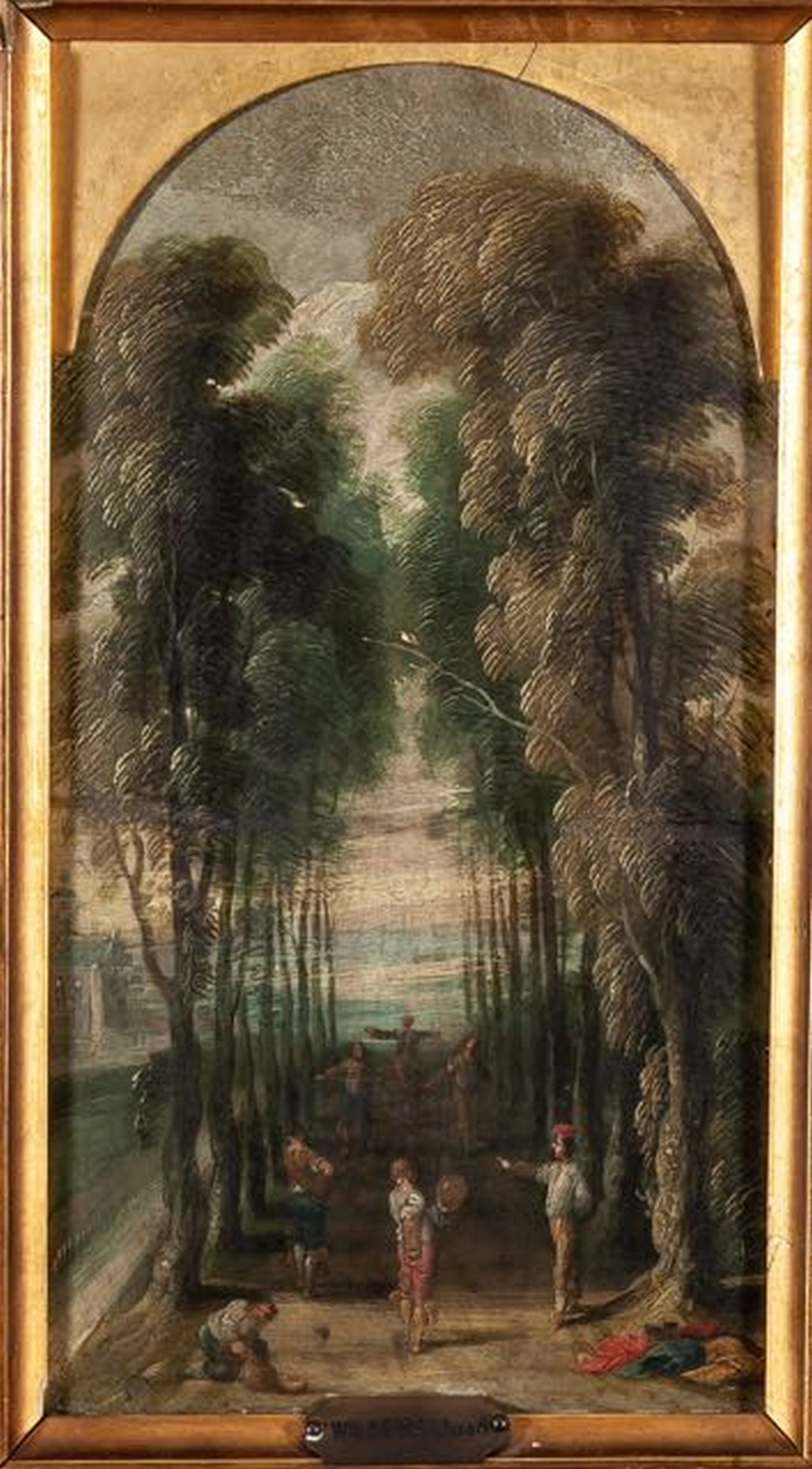 Circle of Jan Wildens, 17th Century - "Landscape with figures"