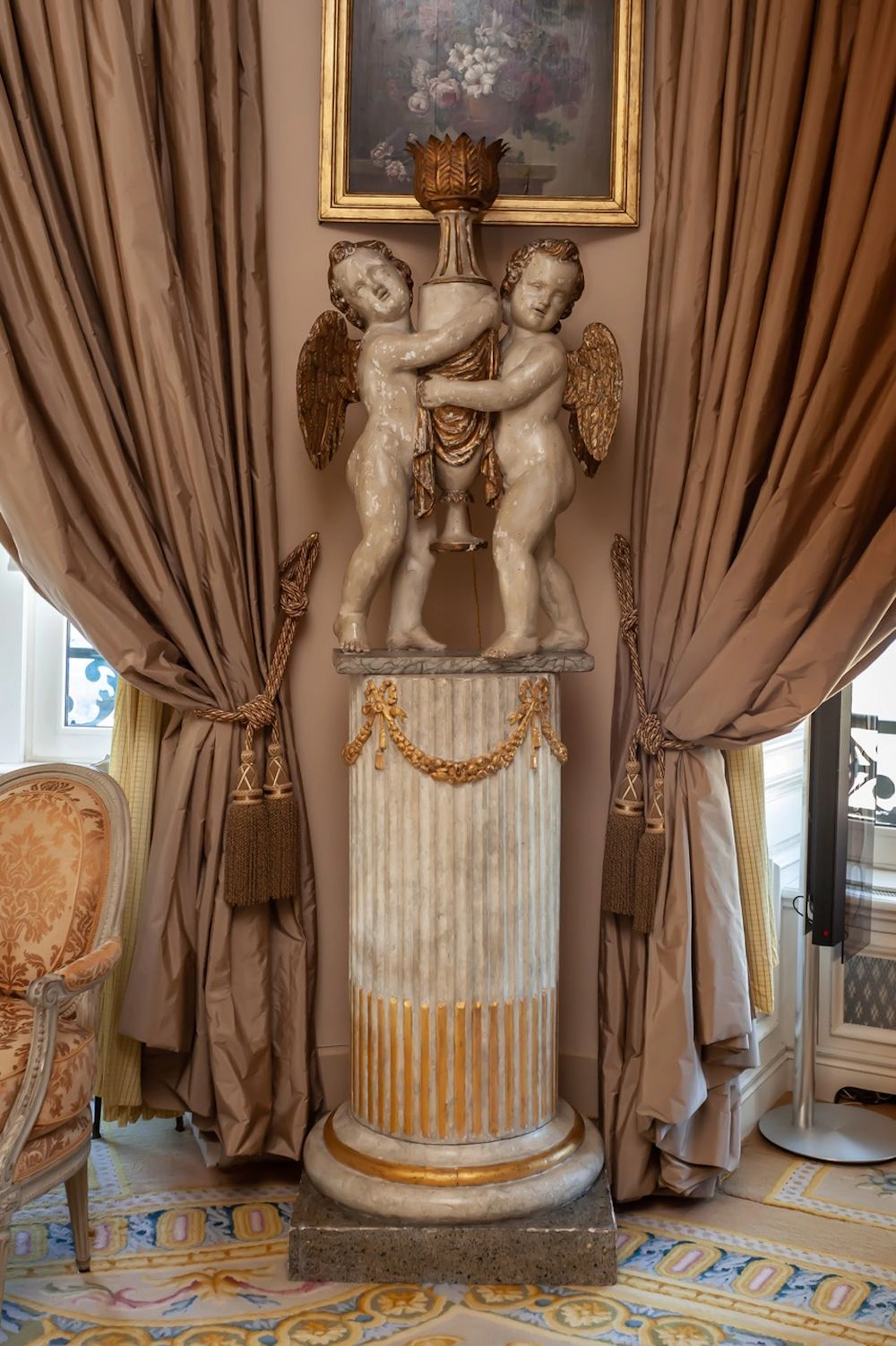 A pair of Louis XVI carved