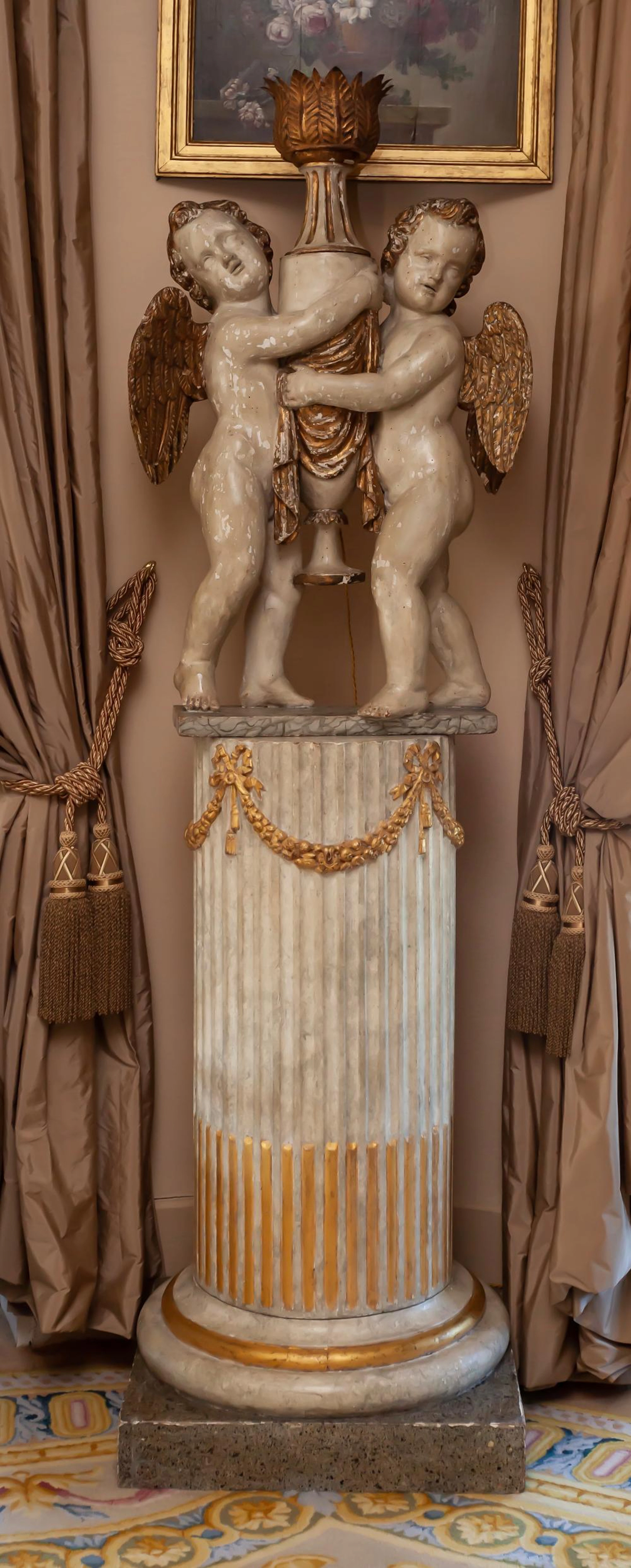 A pair of Louis XVI carved