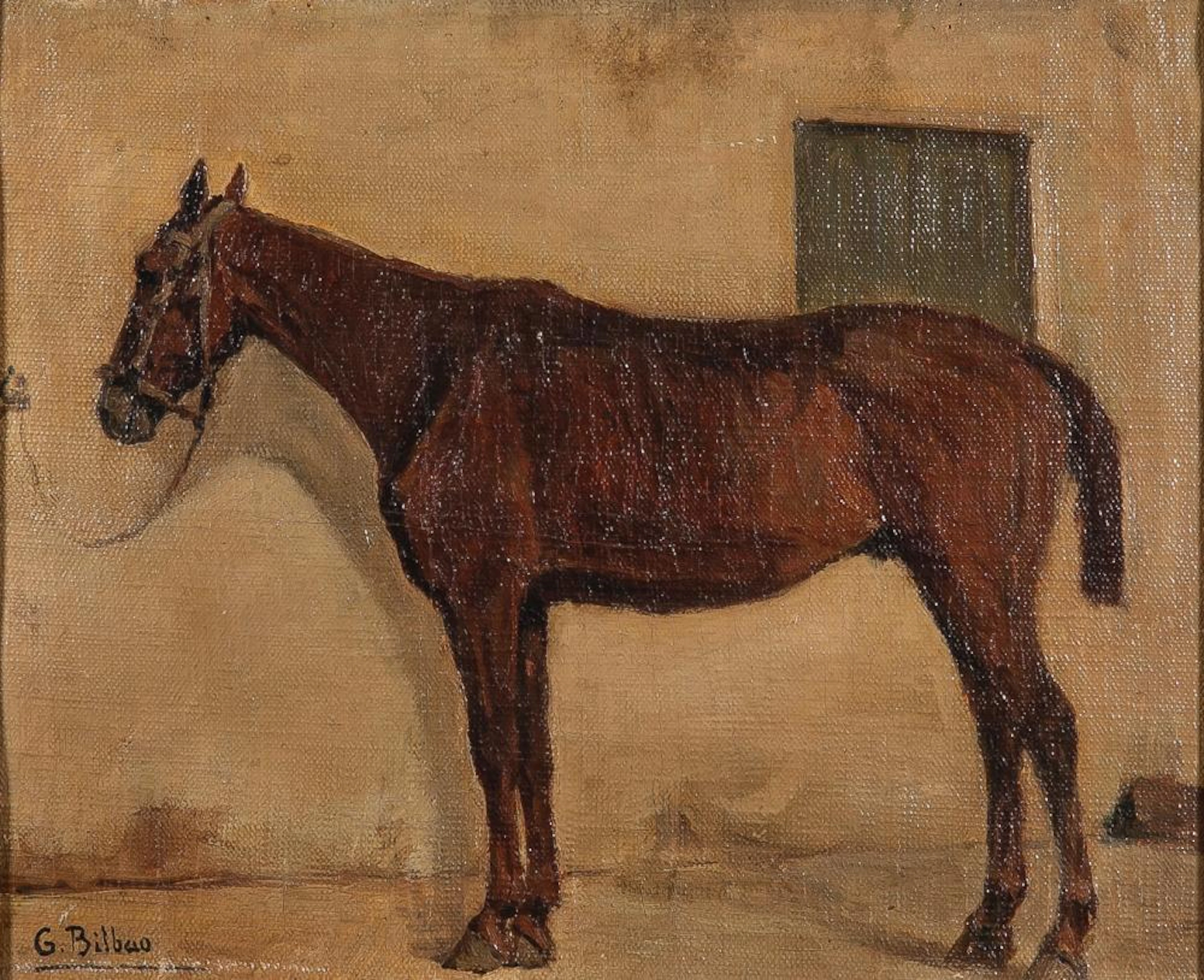 Gonzalo Bilbao (Sevilla 1860 - Madrid 1938) "Horse"