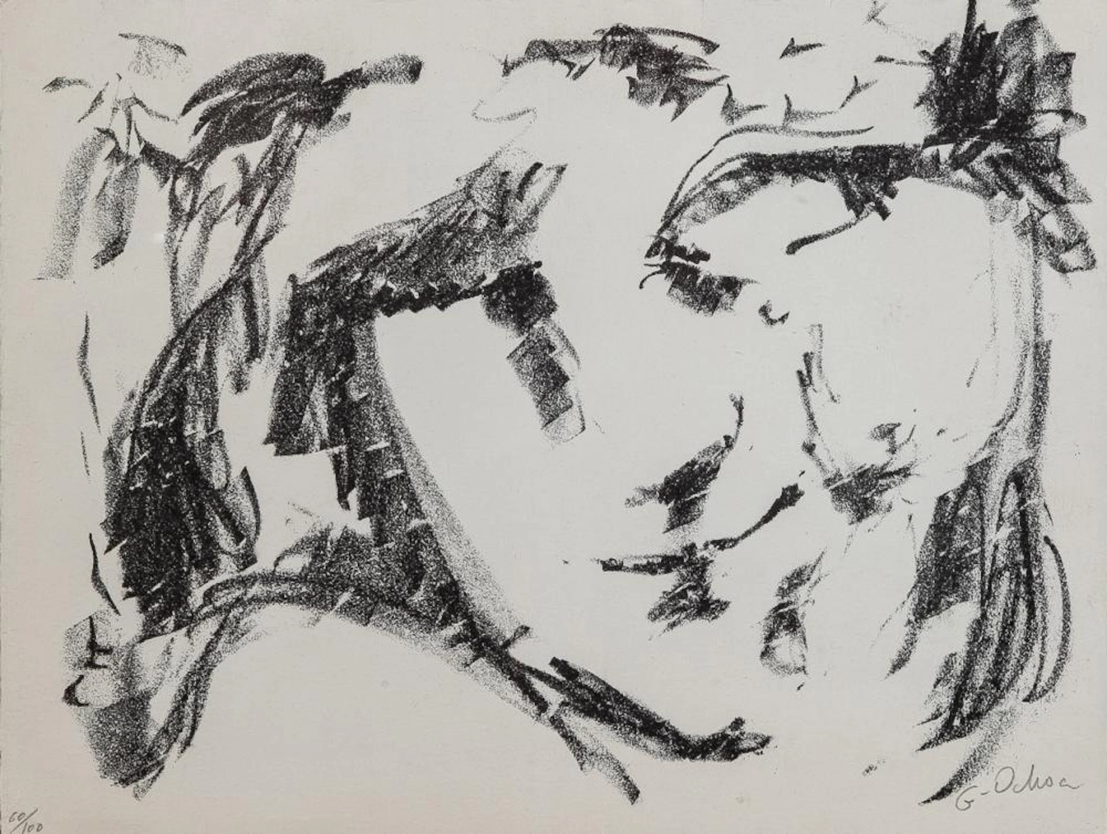 Luis García Ochoa (San Sebastián, 1920 - 2019) "Composition"