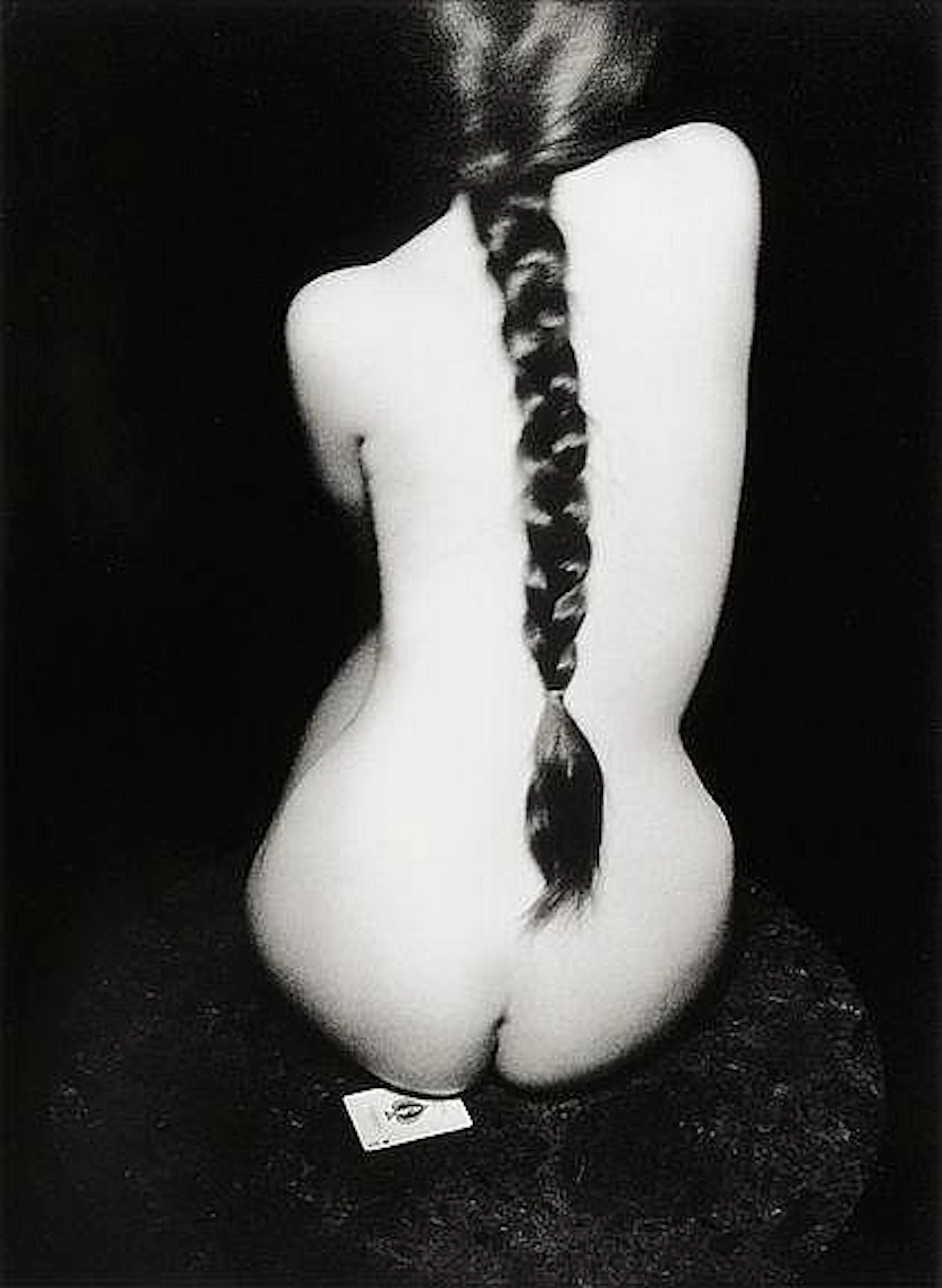 Sam Haskins BACK VIEW WITH ACE OF SPADES