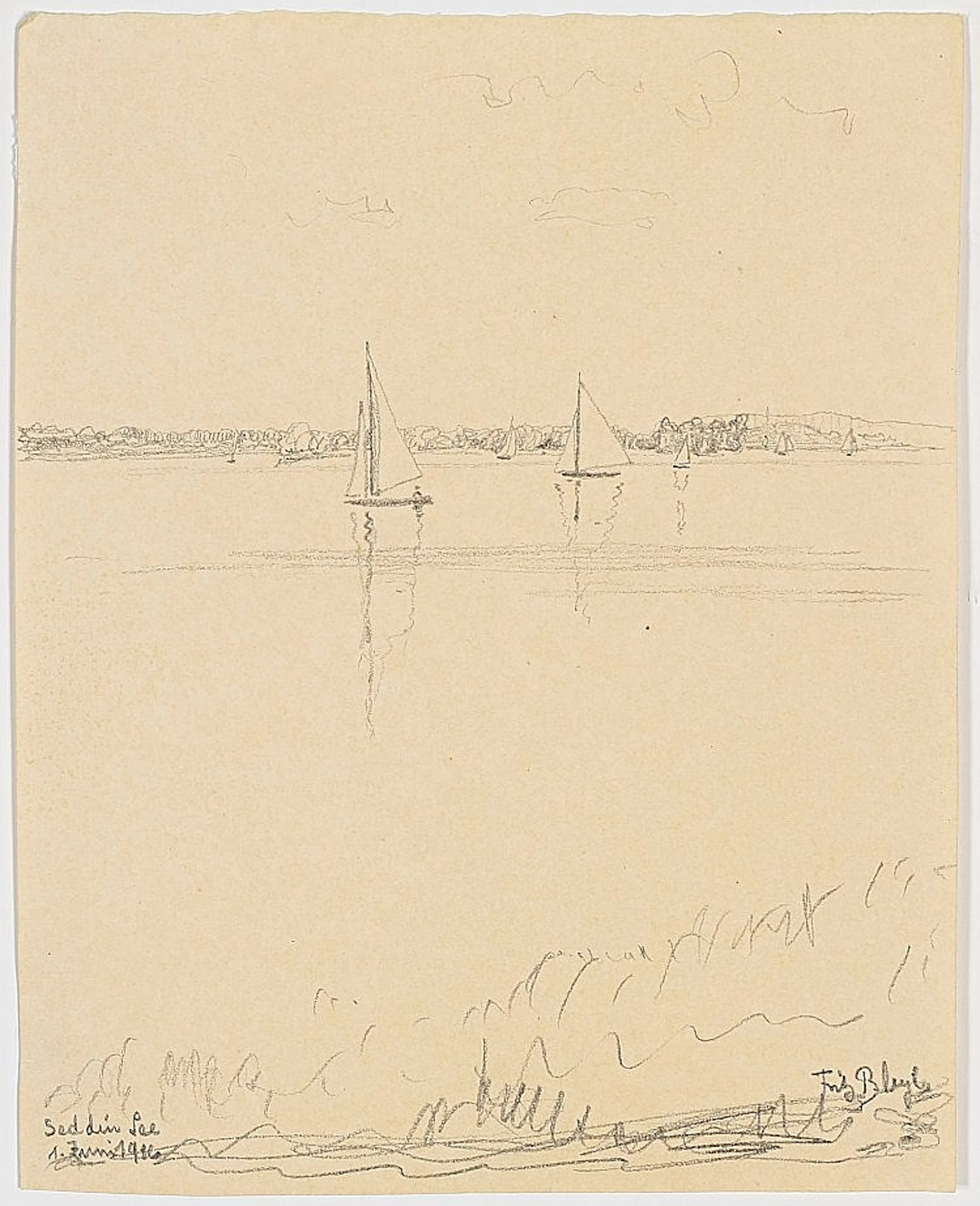 Bleyl, Fritz 1880 - 1966 Seddiner See