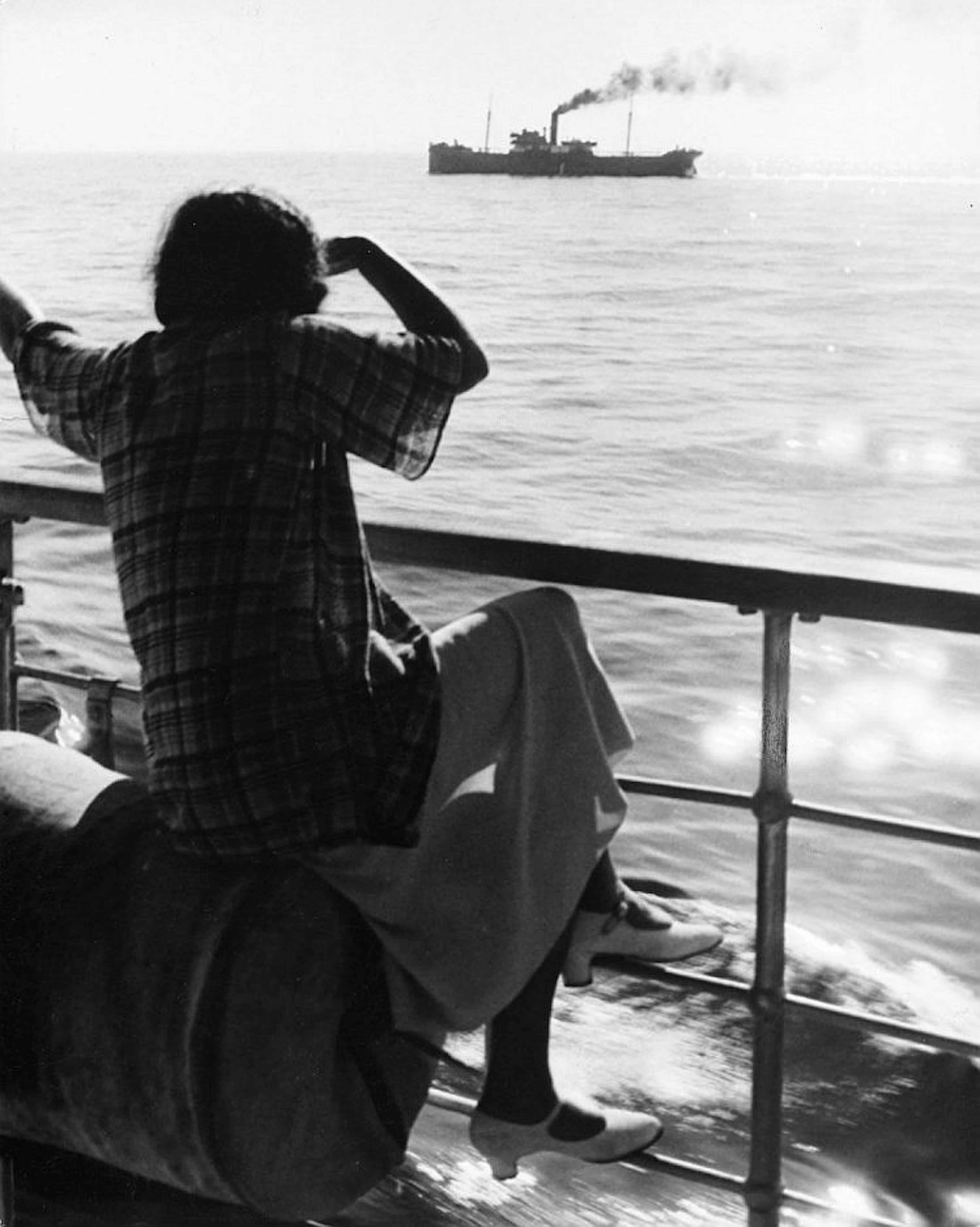 Grete Popper (i.e. Markéta Popperová) - Schiff in Sicht