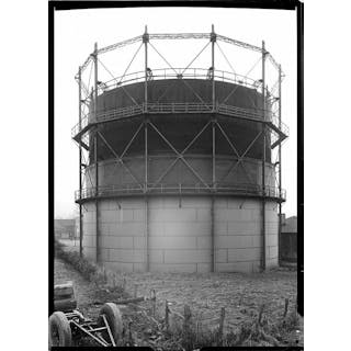 Gas tank. 1965 / Pit Hannover, Bochum-Hordel, Ruhr district