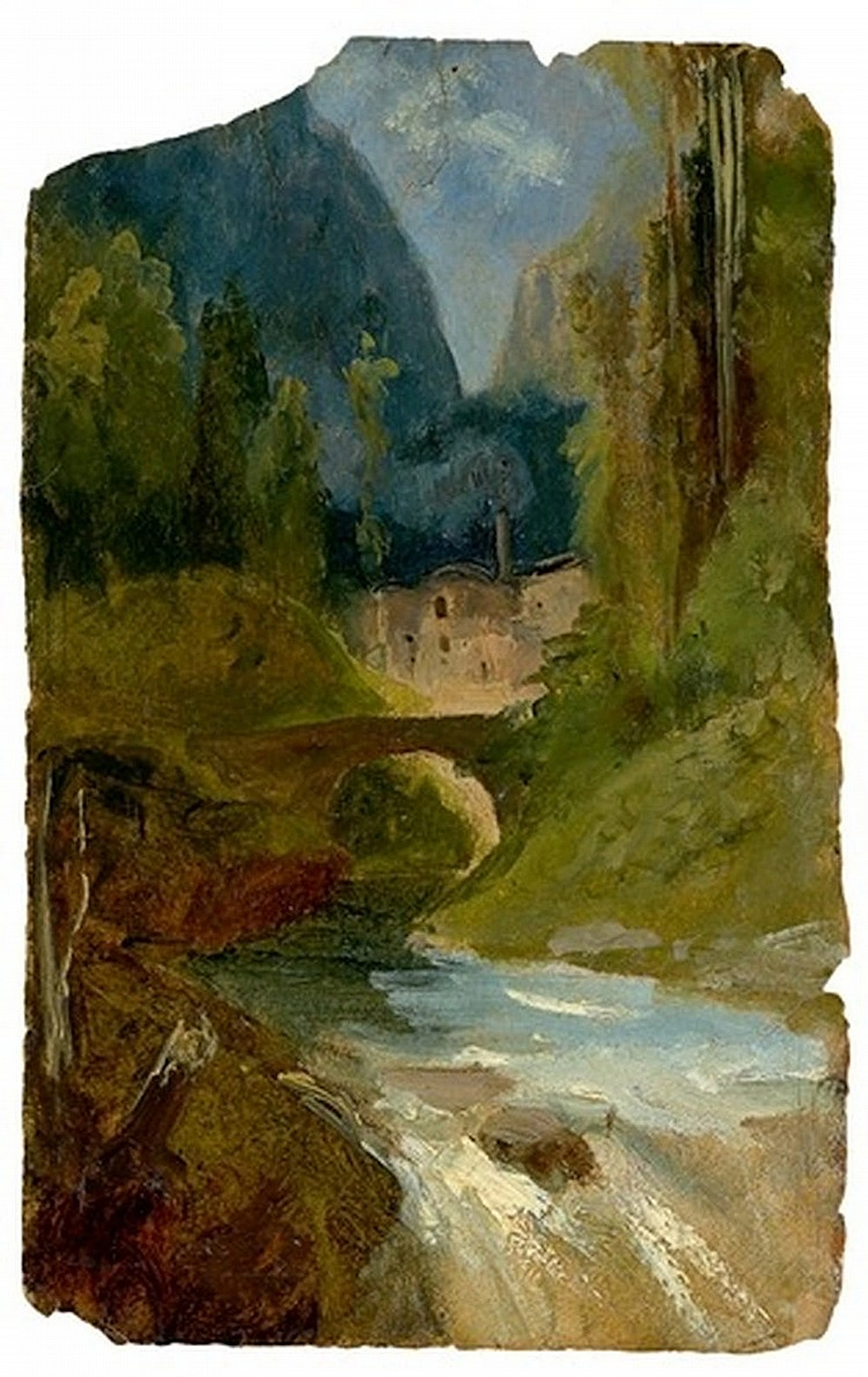 Carl Blechen - Erinnerung an Amalfi