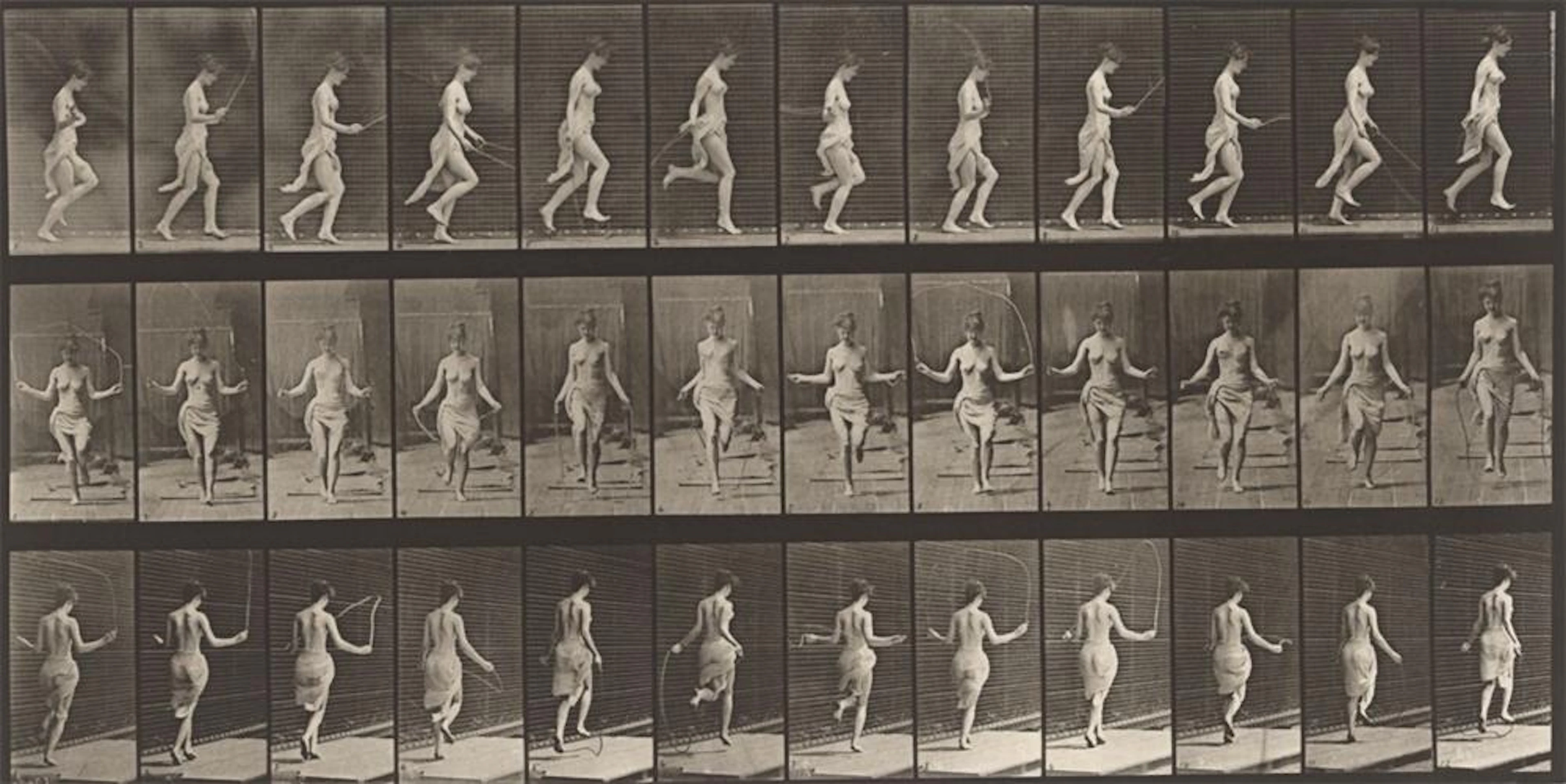 Eadweard Muybridge (Edward James Muggeridge) - Running...