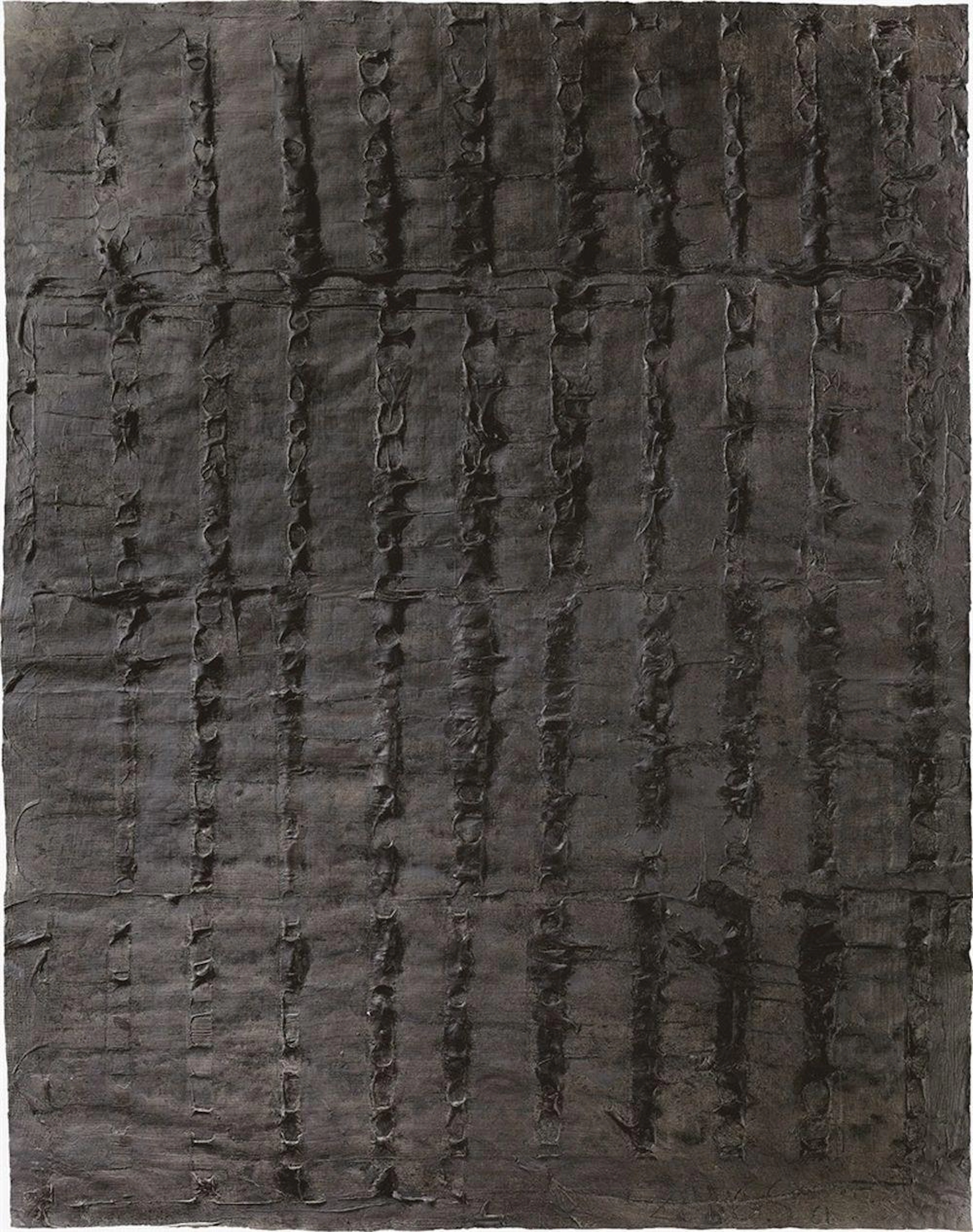 Untitled, from the series ?Schwarze Relief-Gemälde?