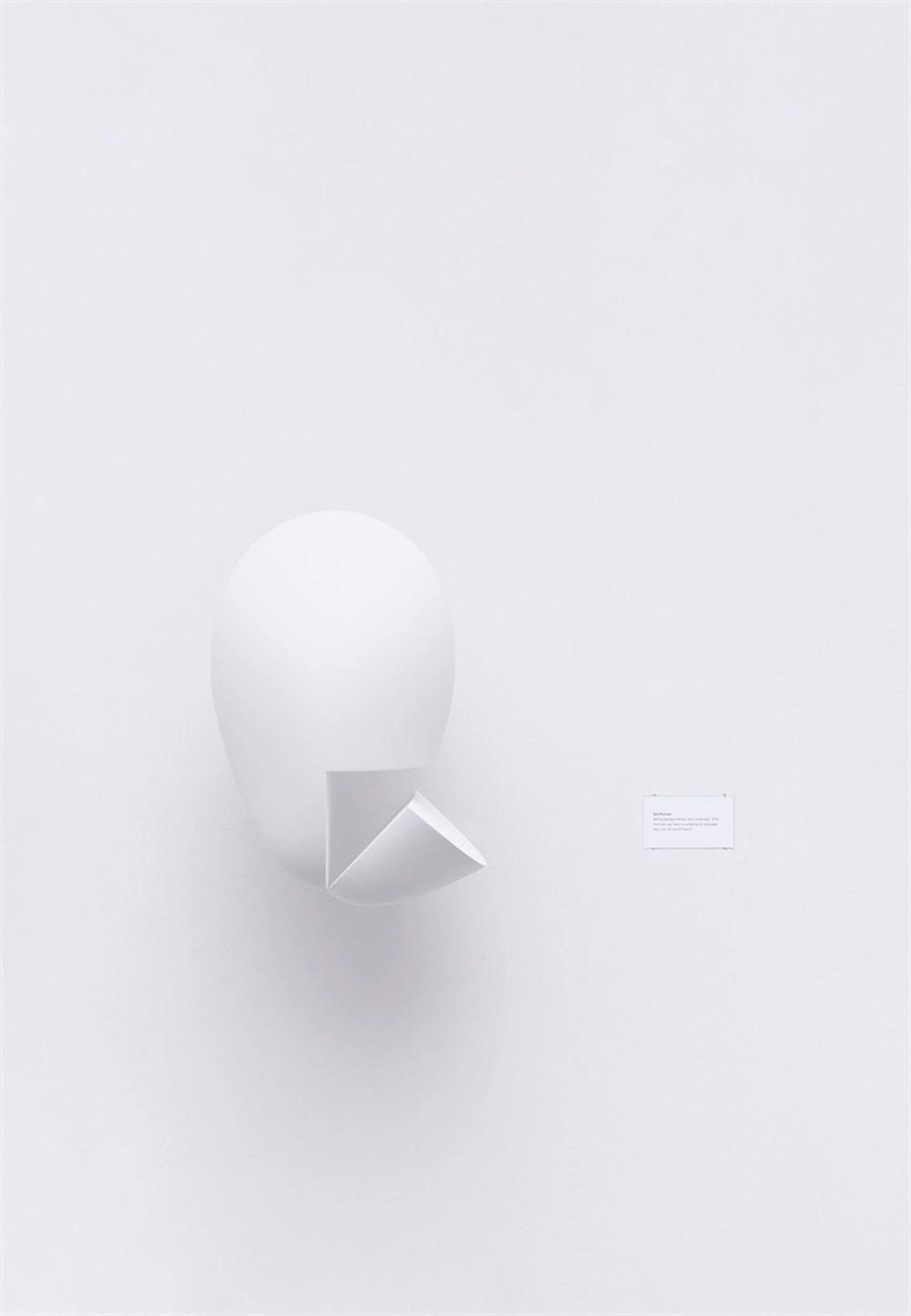 Self Portrait (Self as Georges Henein); from the series "Proxies
