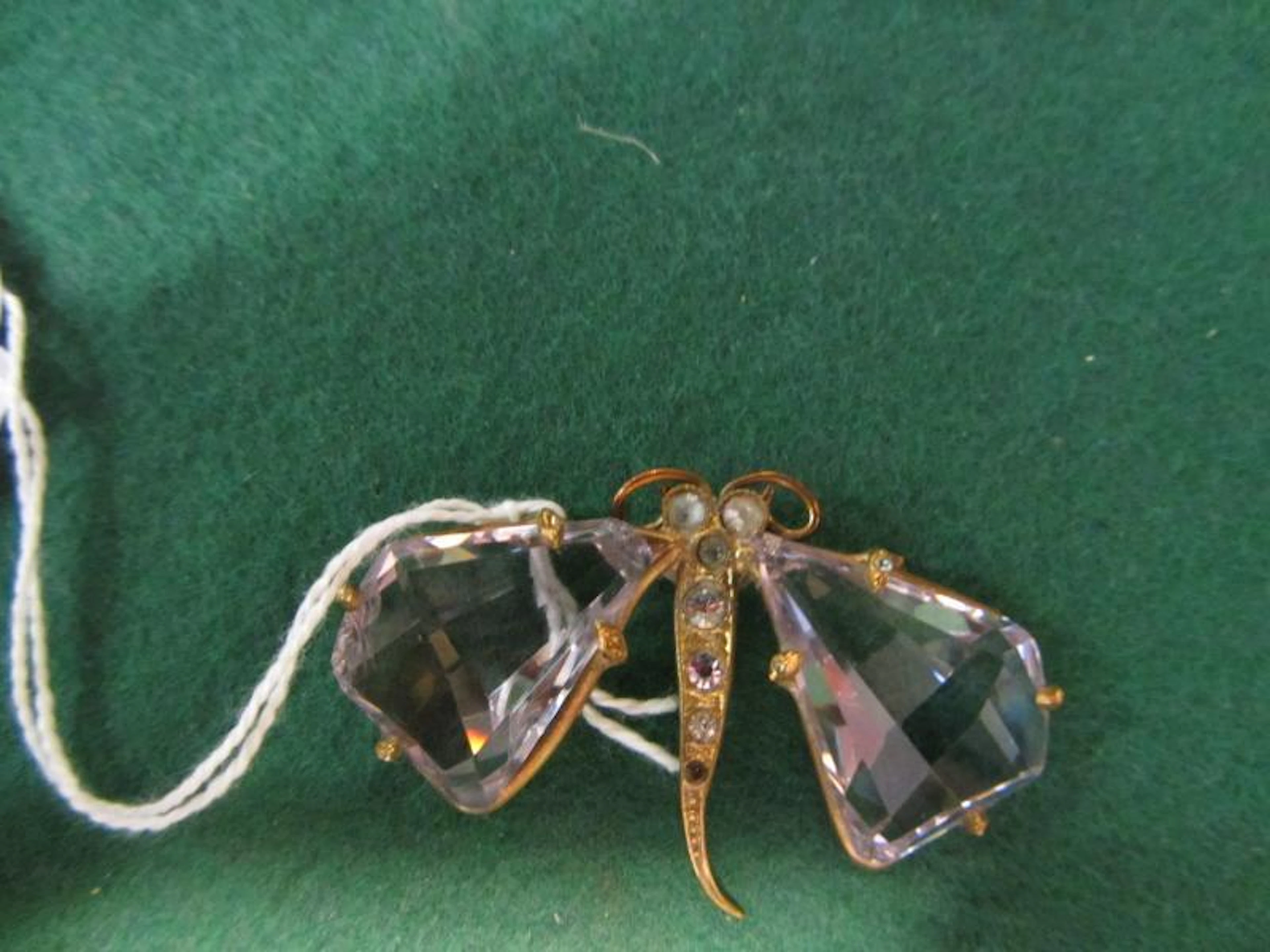 Äldre fjärilsbrosch