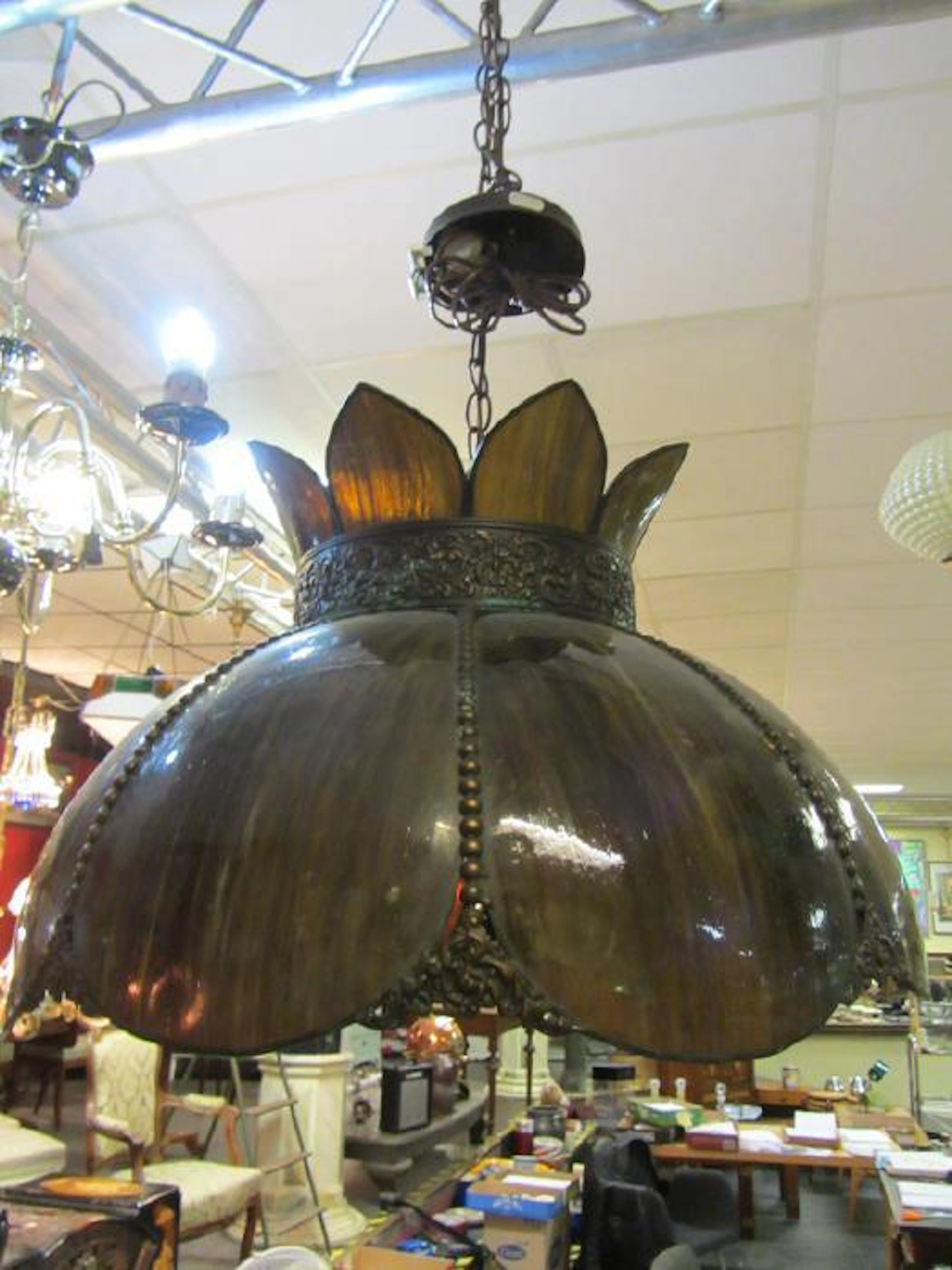 Större Tiffanylampa d-60 cm