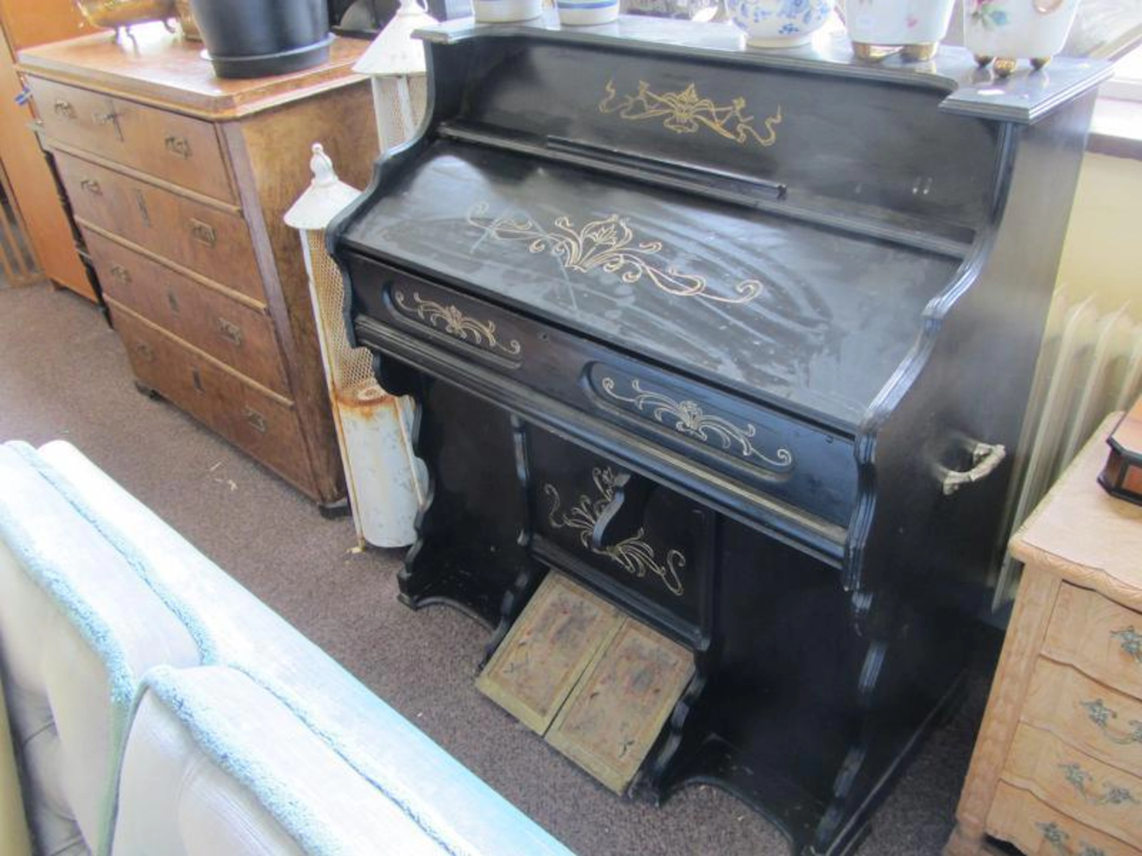 Antik orgel 1800-tal..