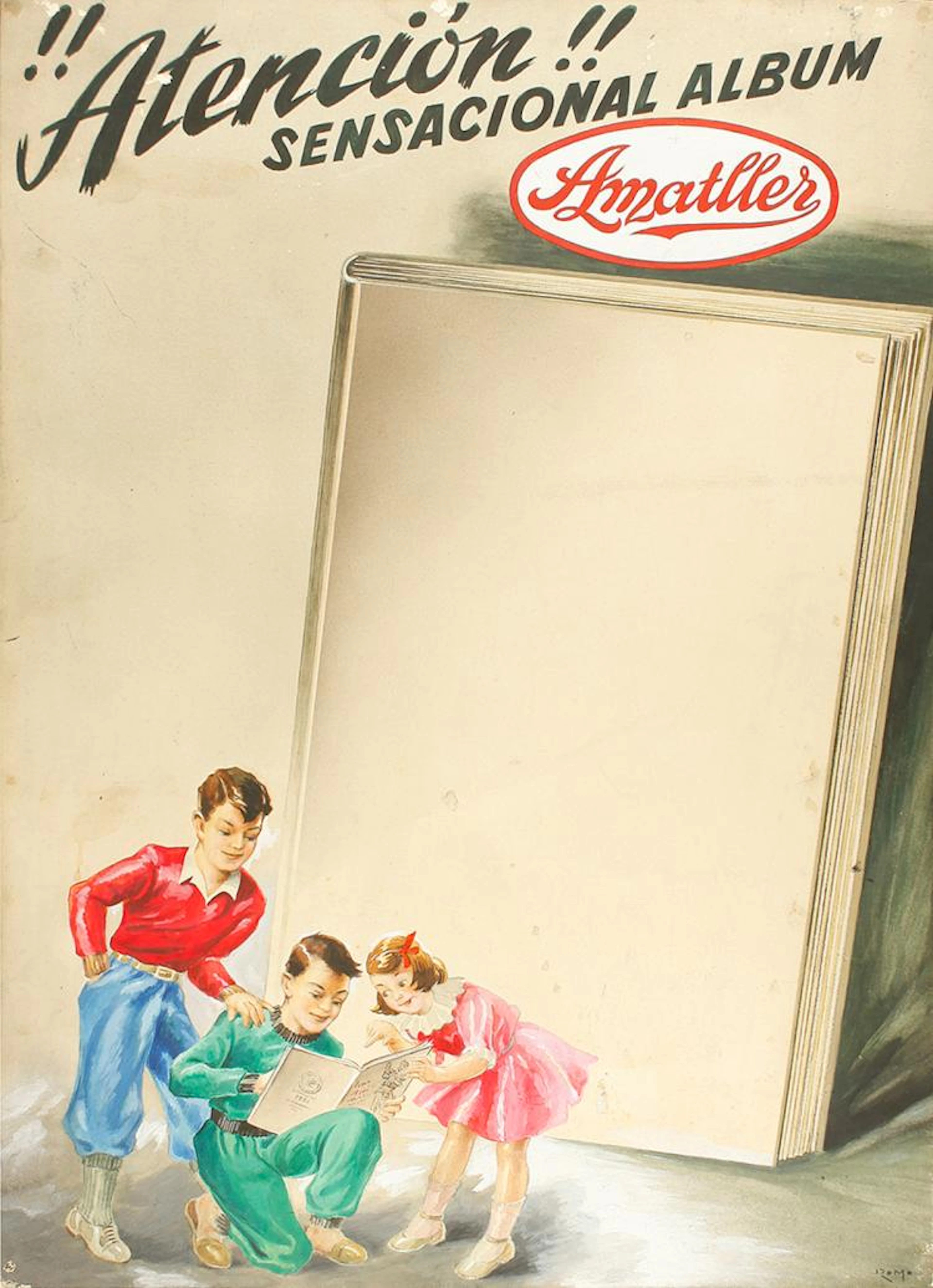 1954. ORIGINAL ARTÍSTICO: COLECCIONISMO. ROMO: CARTEL Y ORIG