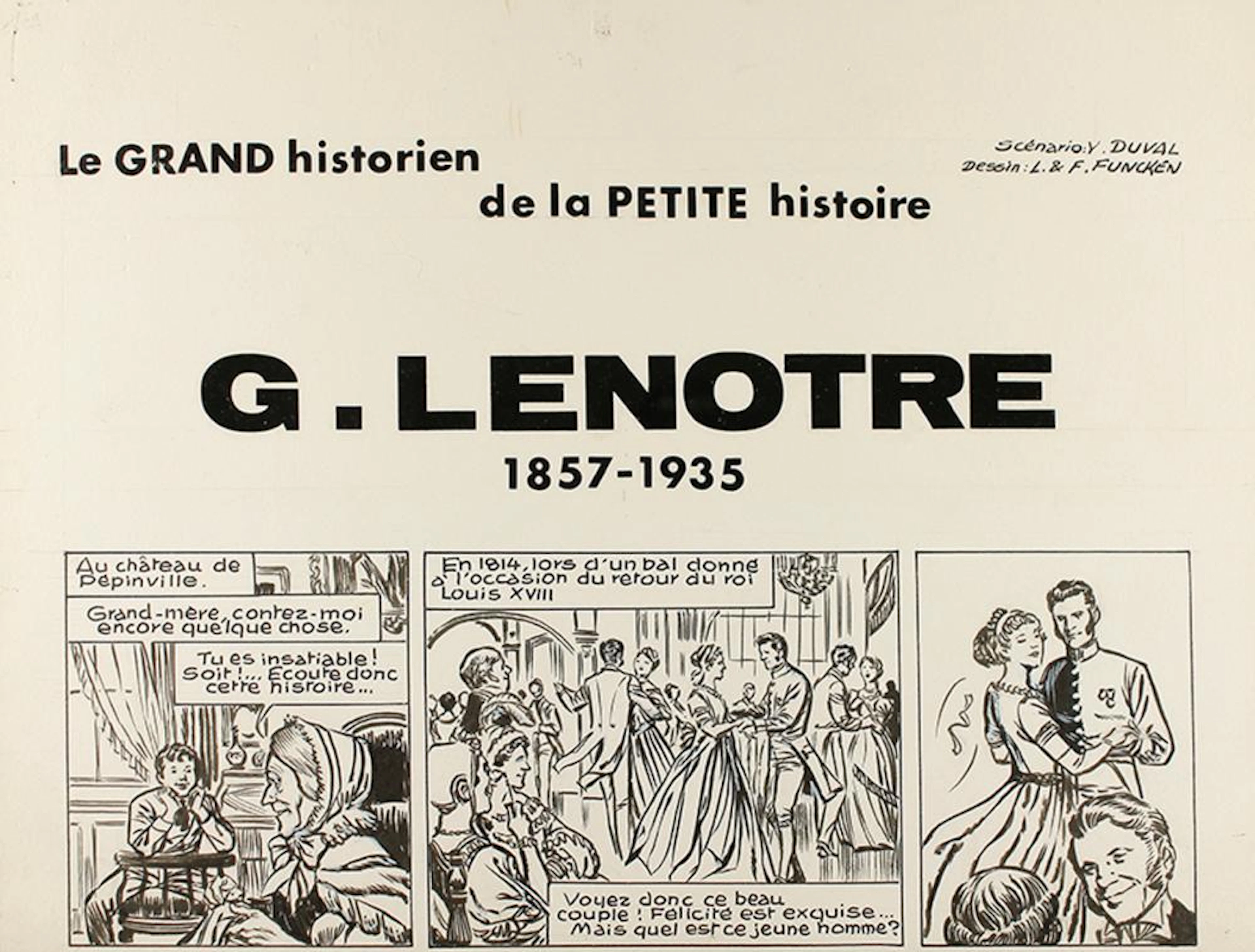 1947-1965 ORIGINAL ARTÍSTICO: HERGÉ, FUNCKEN: LOTE DE ORIGIN