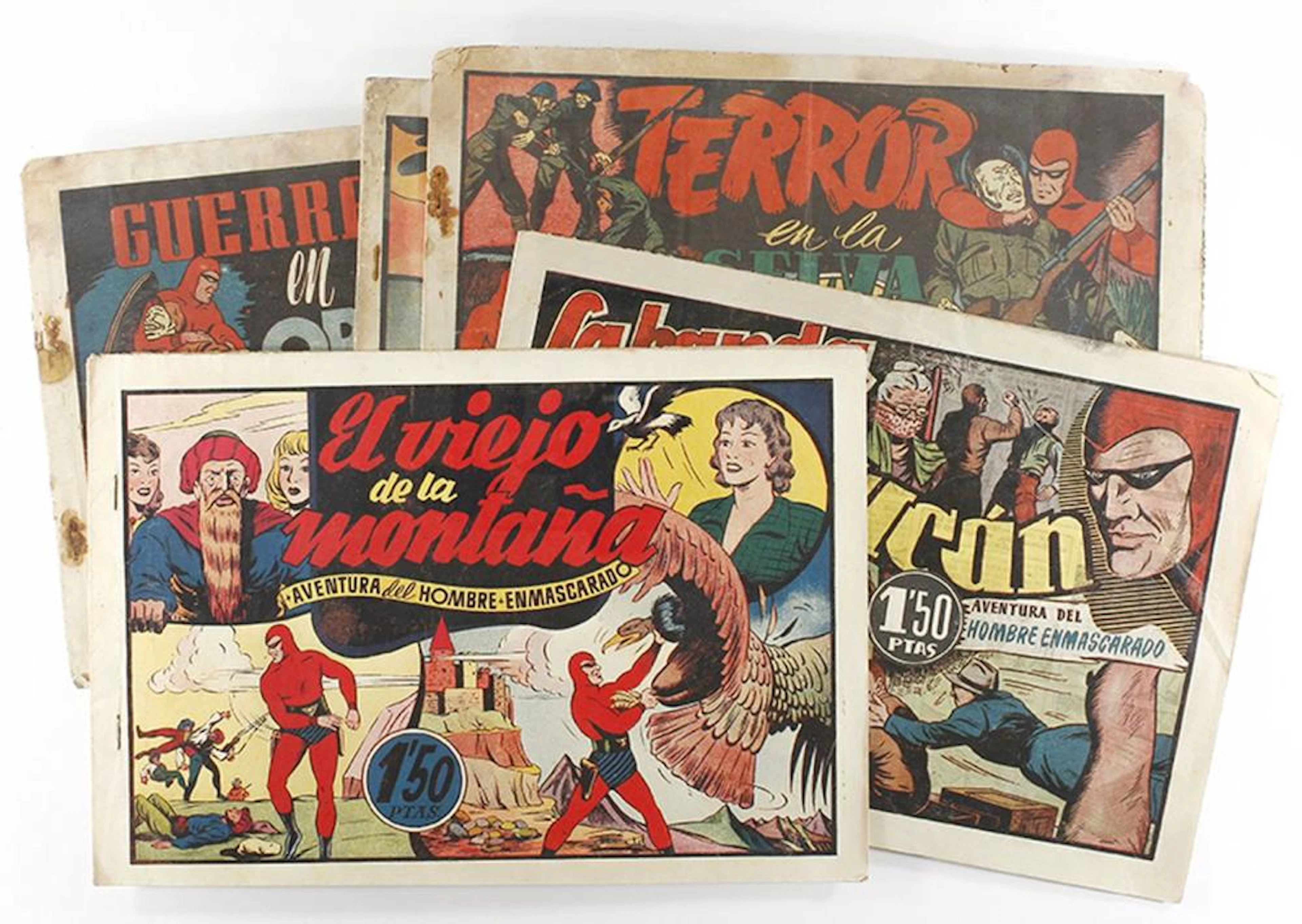 1940. COLECCIONISMO:LOTE CLÁSICOS HISPANO AMERICANA AÑOS 40.