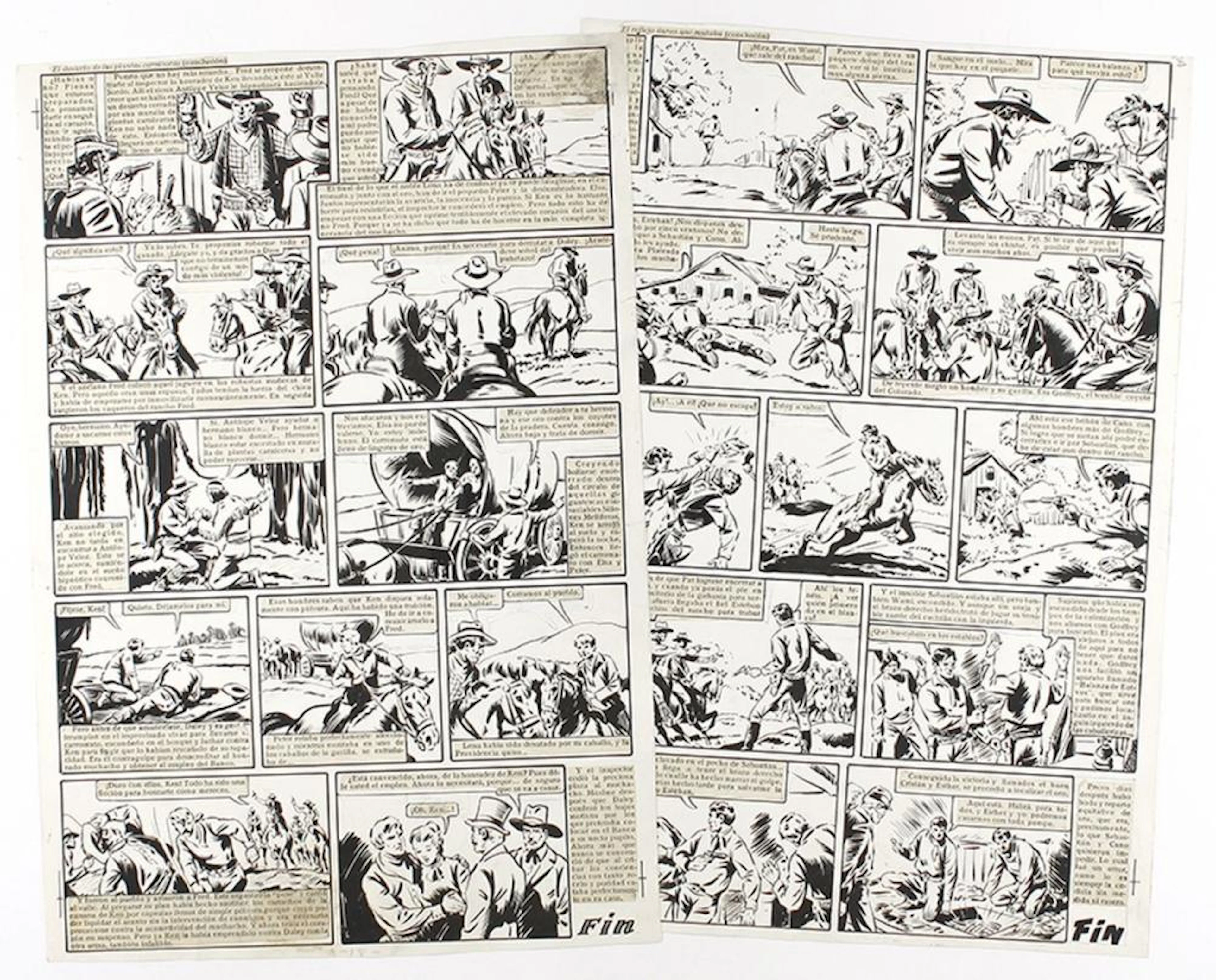 1946. ORIGINAL ARTÍSTICO:(CÓMIC) .BUIGAS:
