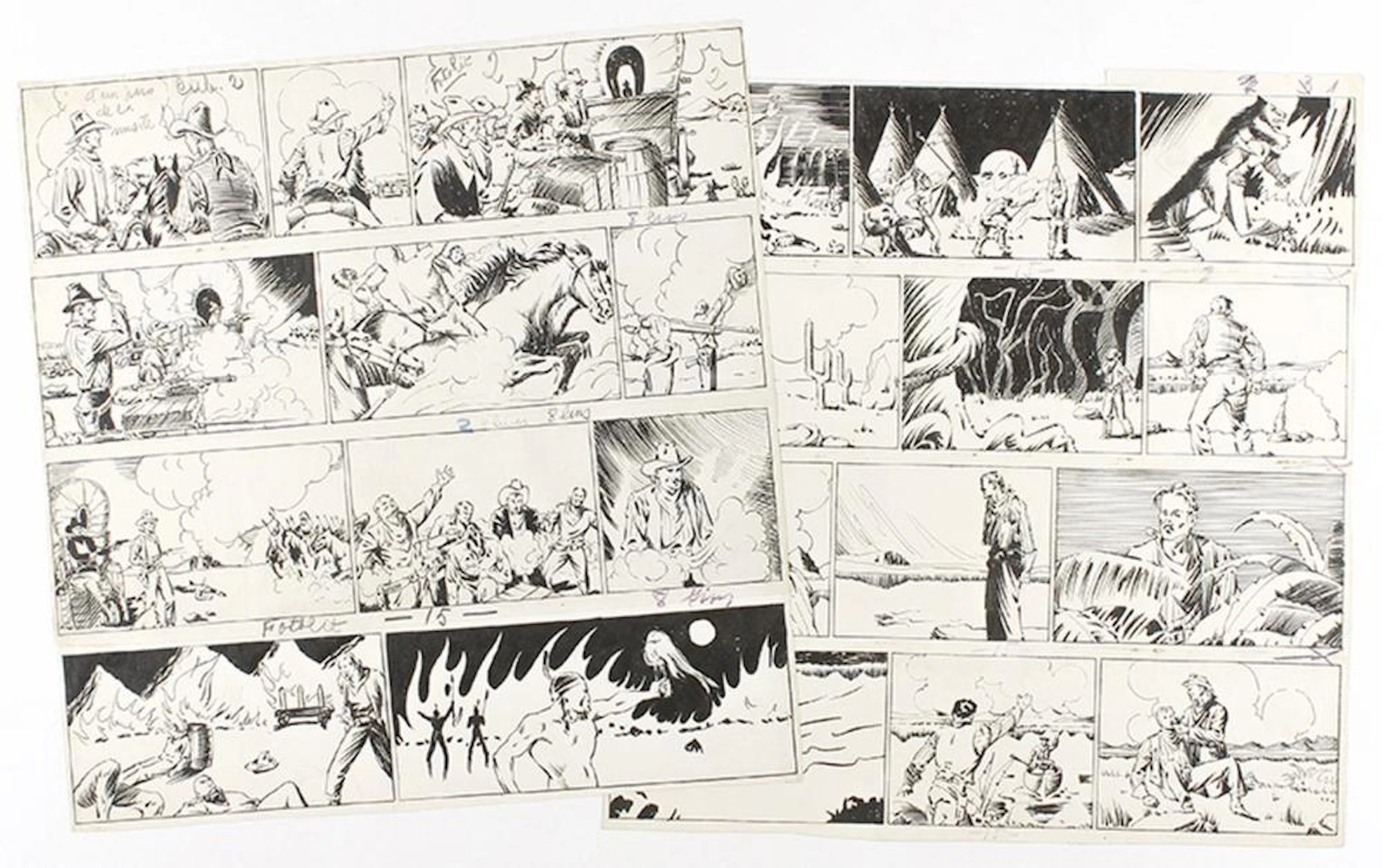 1946. ORIGINAL ARTÍSTICO:(CÓMIC) .COLORÍN. Gr