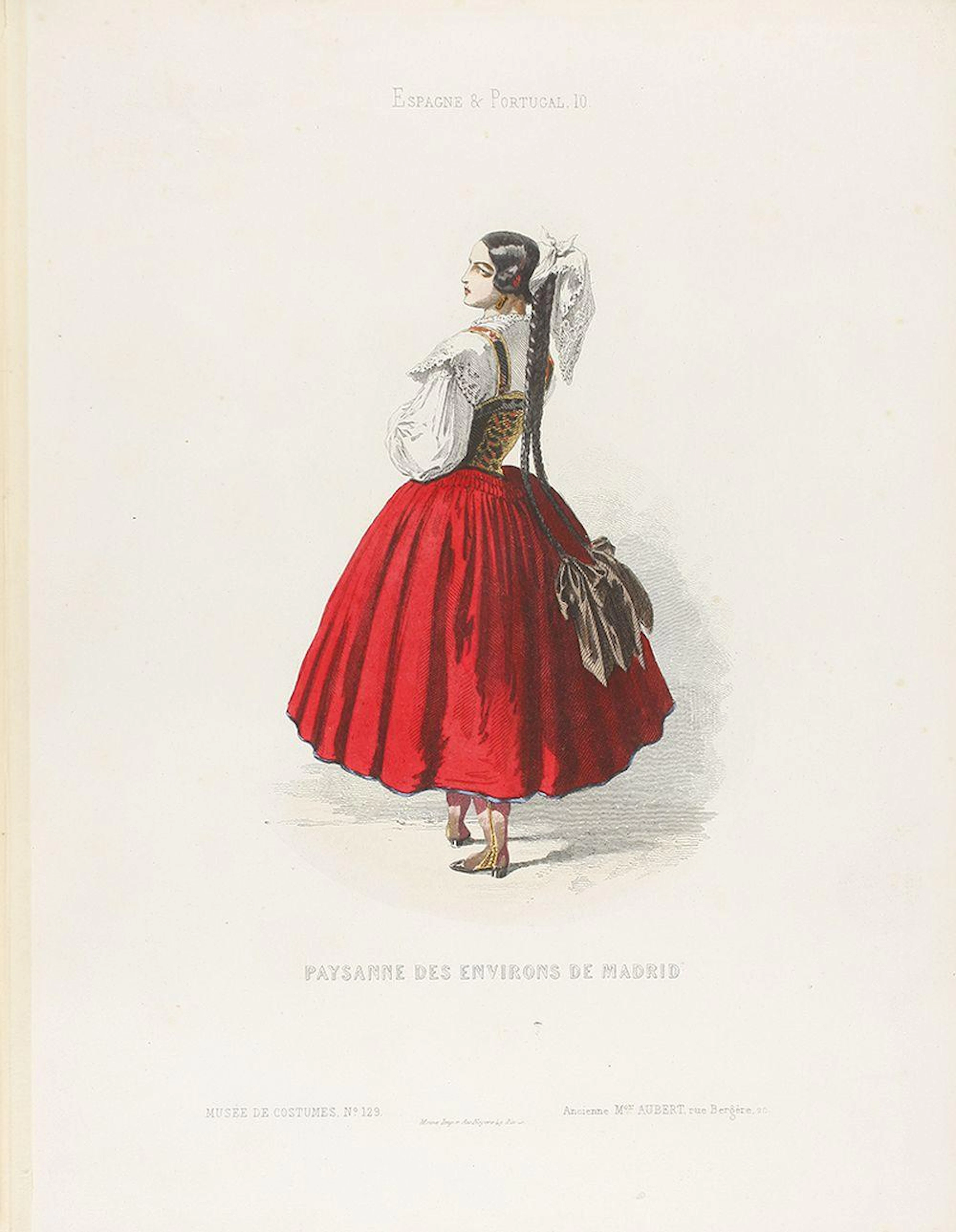 1860 ca. LIBRO: (GRABADO-COSTUMBRES). ESPAGNE ET PORTUGAL. MUSEE COSMOPOLIT