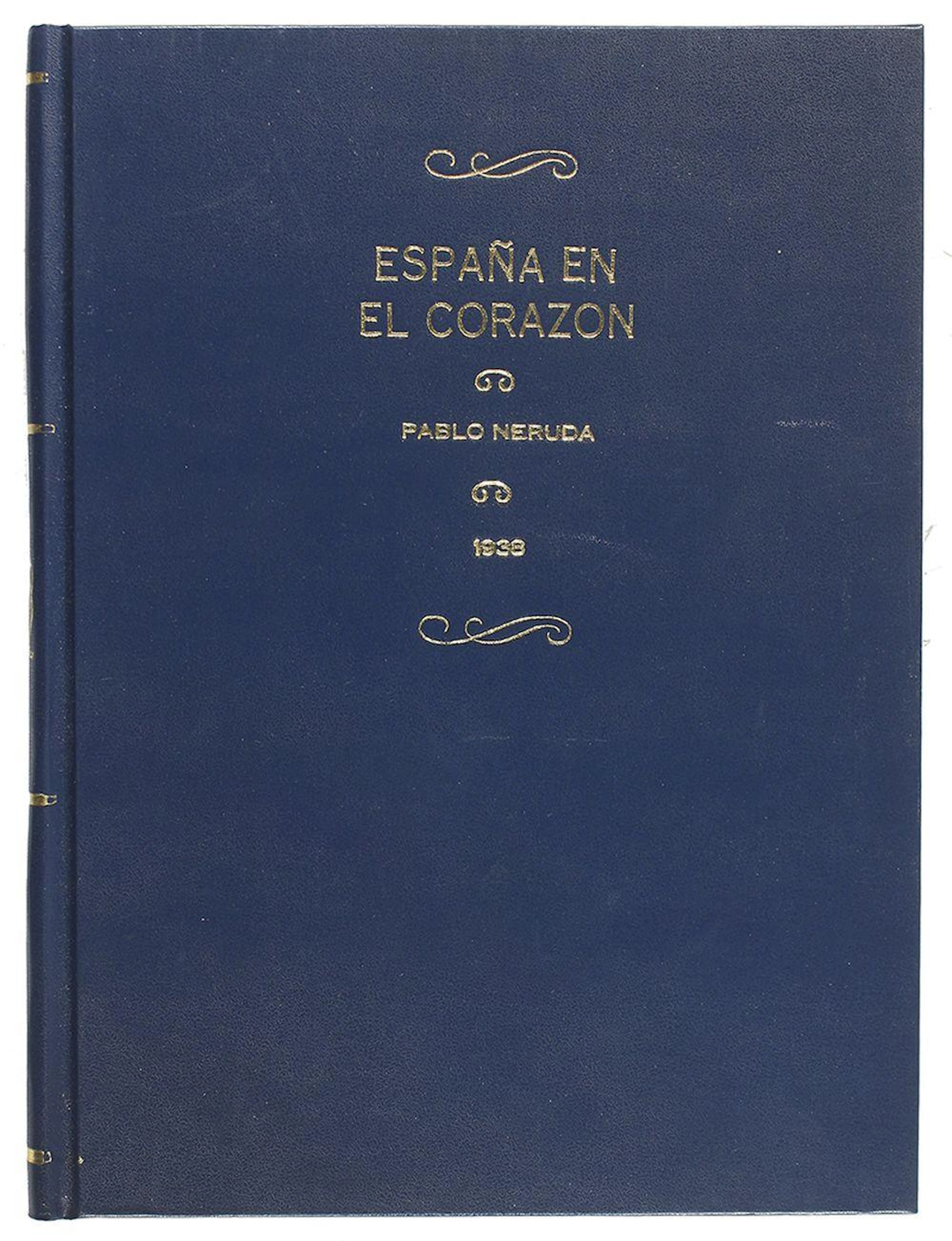 1938. LIBRO: (LITERATURA-GUERRA CIVIL). NERUDA, PABLO: ESPAÑ