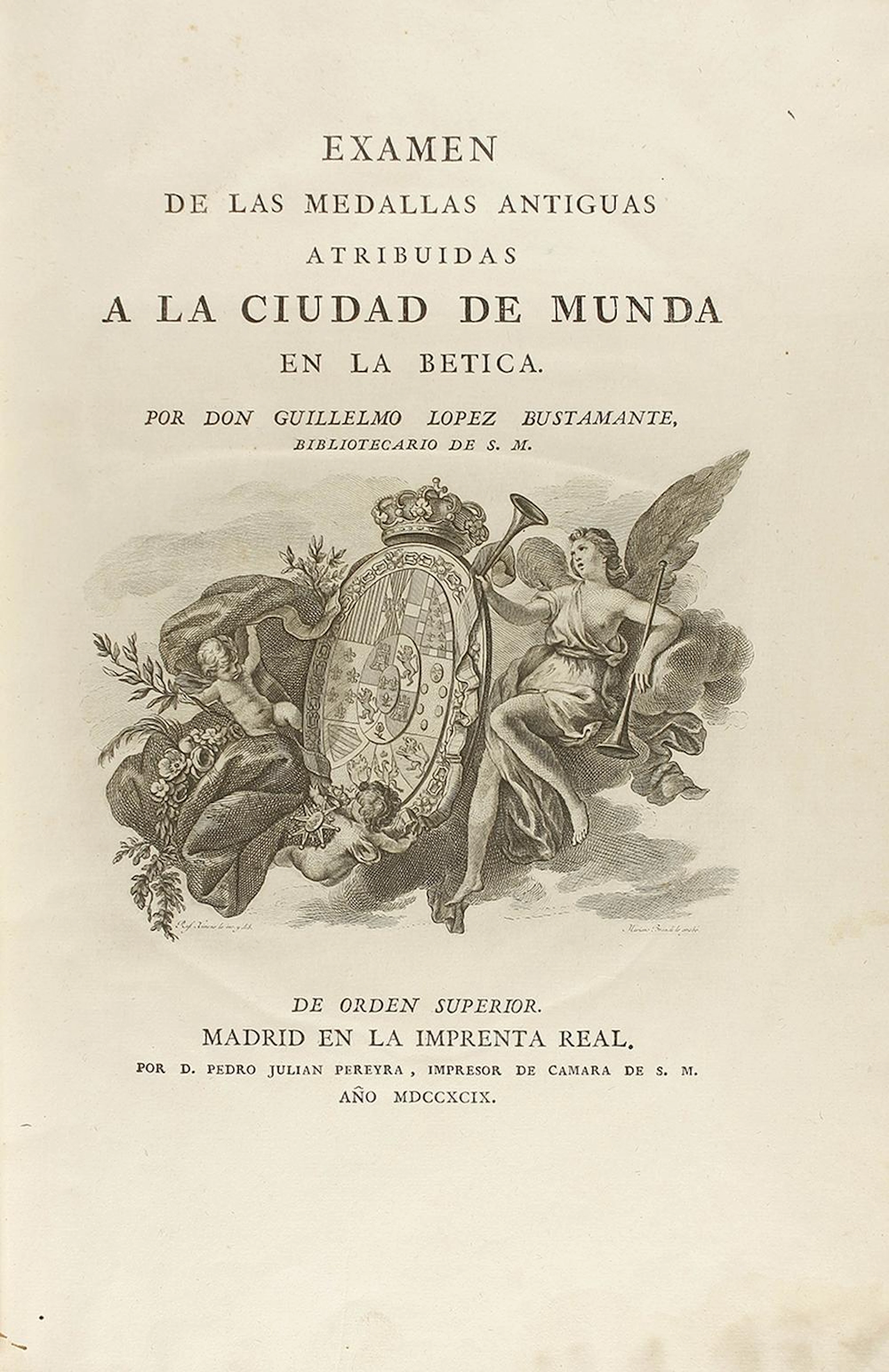 1799. LIBRO: (NUMISMÁTICA). LOPEZ BUSTAMANTE, GUIL?