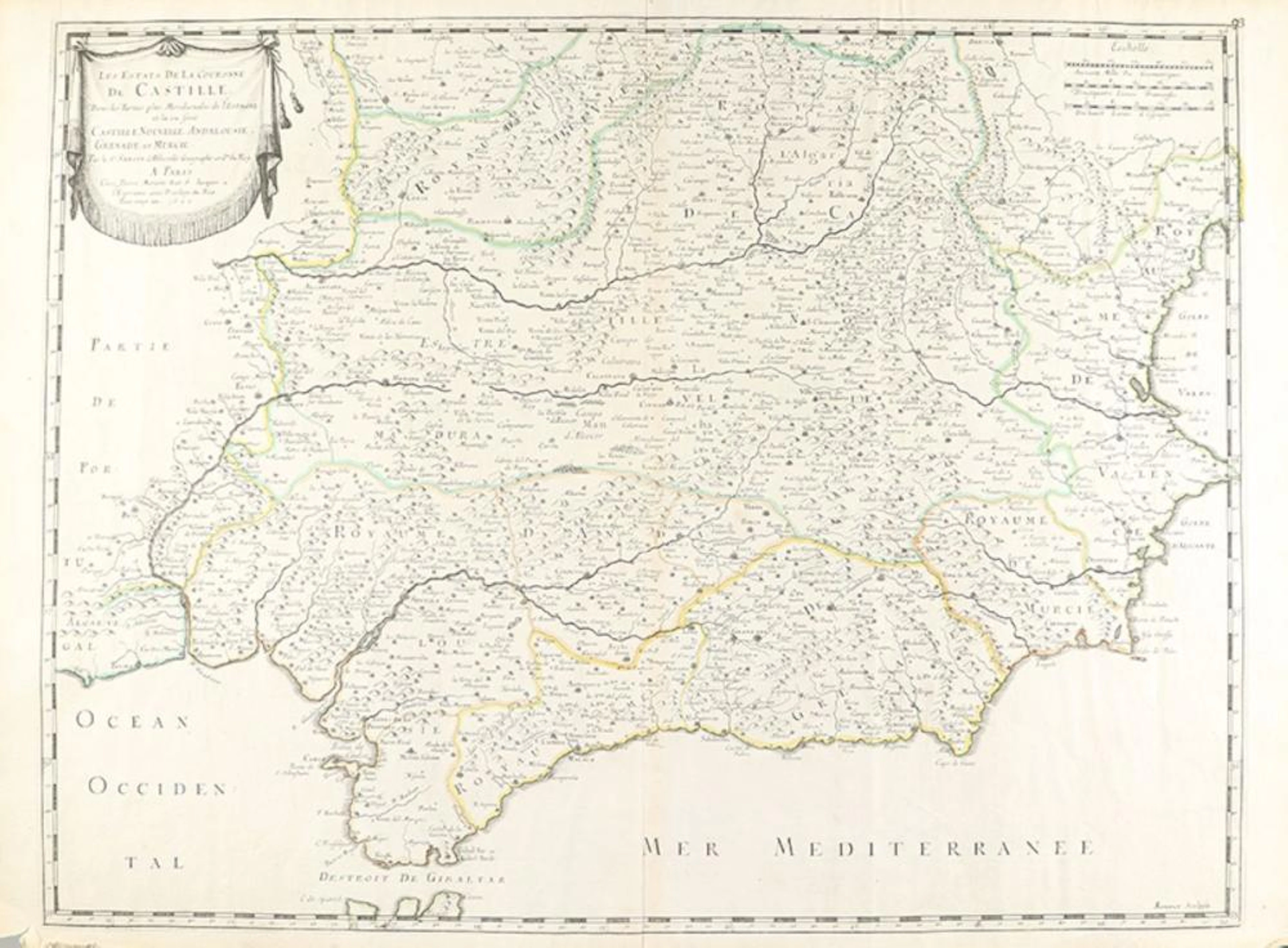 1652. MAPA: (CASTILLA). SANSON D´ABBEVILLE, NICHOL?
