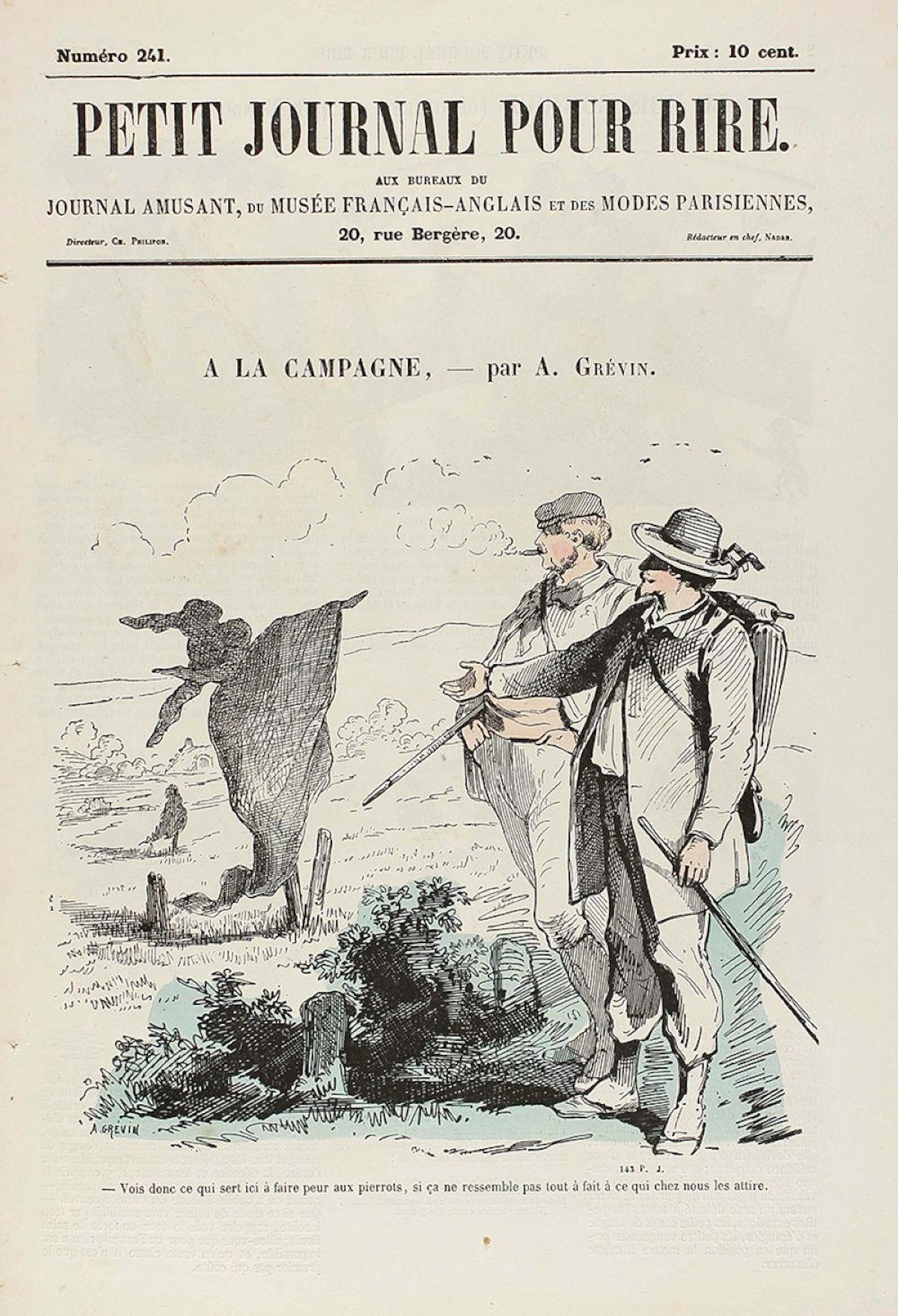 1856 ca. REVISTA: (SATÍRICO). LOTE DE 57 NÚMEROS D?