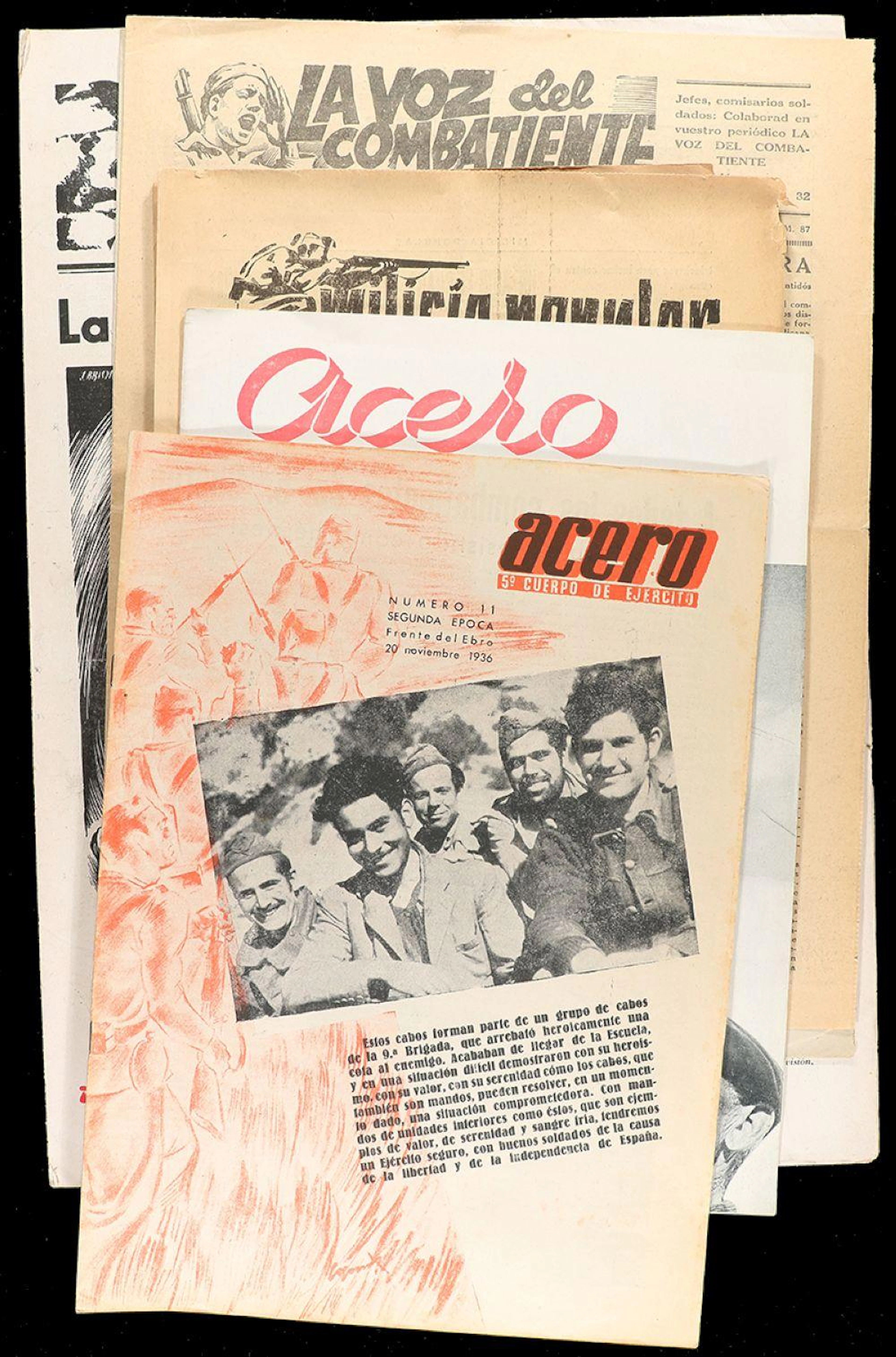 1936-1939. REVISTA: (GUERRA CIVIL). LOTE DE PUBLIC?