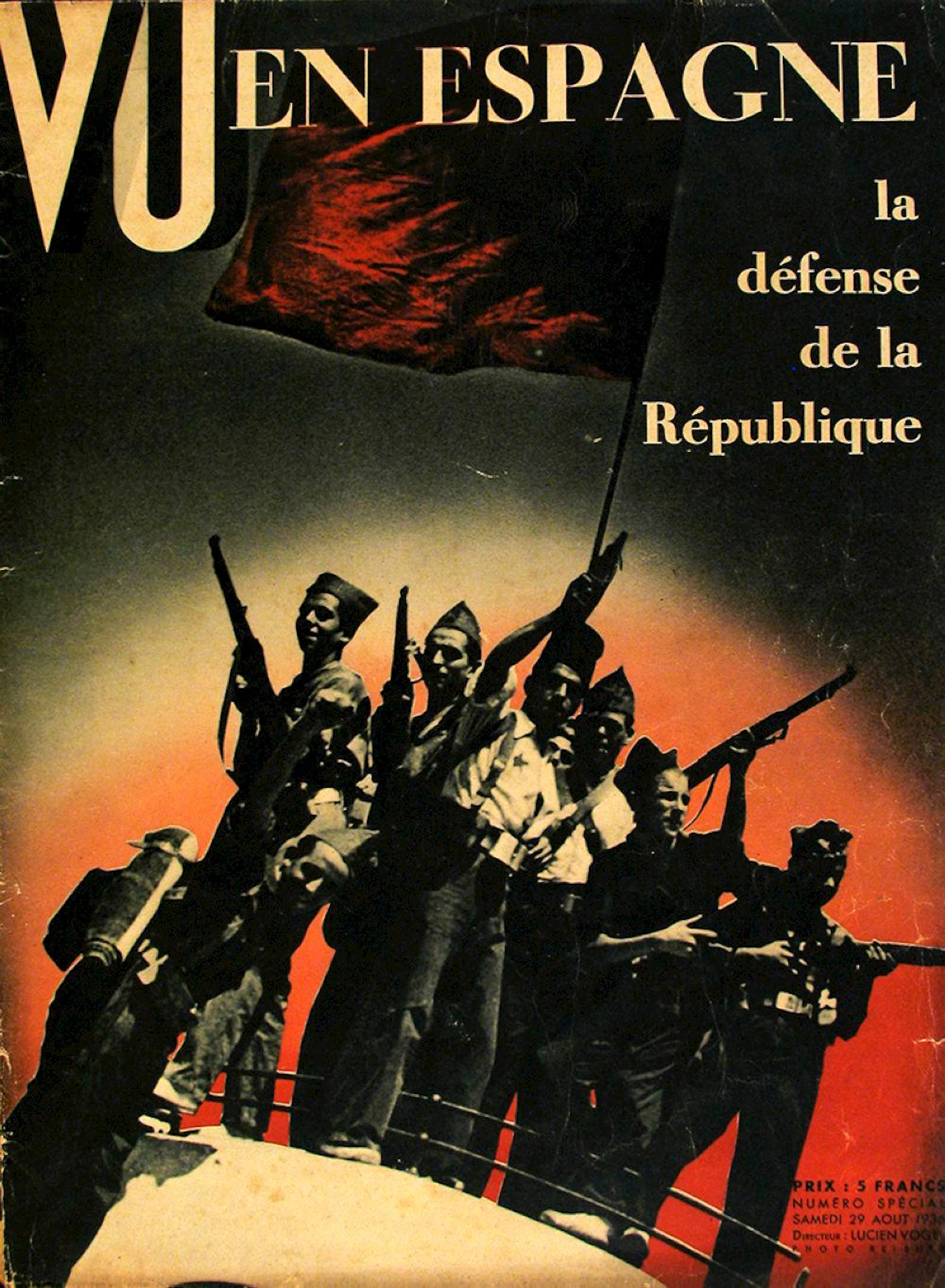 1936. REVISTA: (GUERRA CIVIL). VU EN ESPAGNE la de?