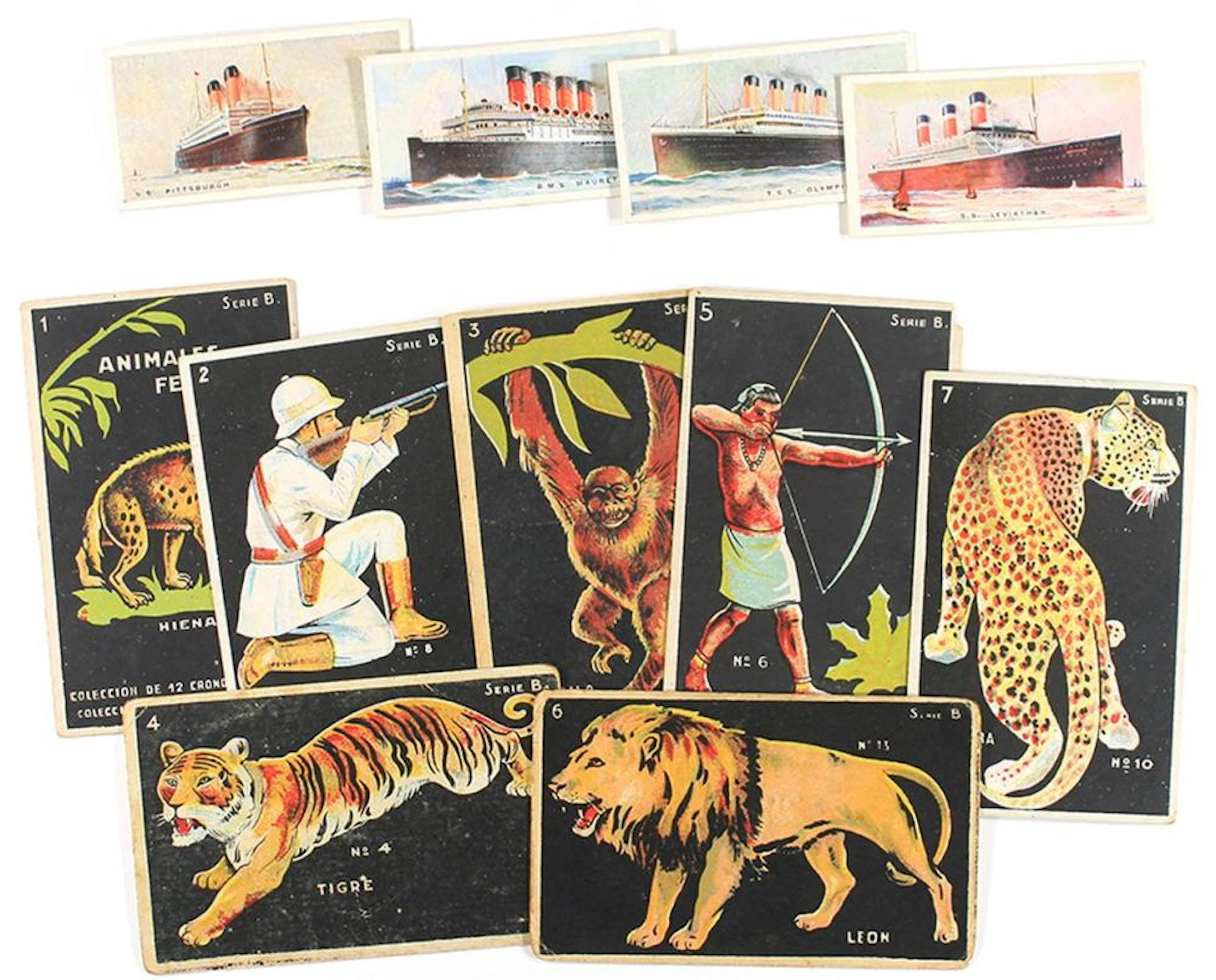 1900 ca. CROMOS: LOTE DE 8 COLECCIONES DIFERENTES ?