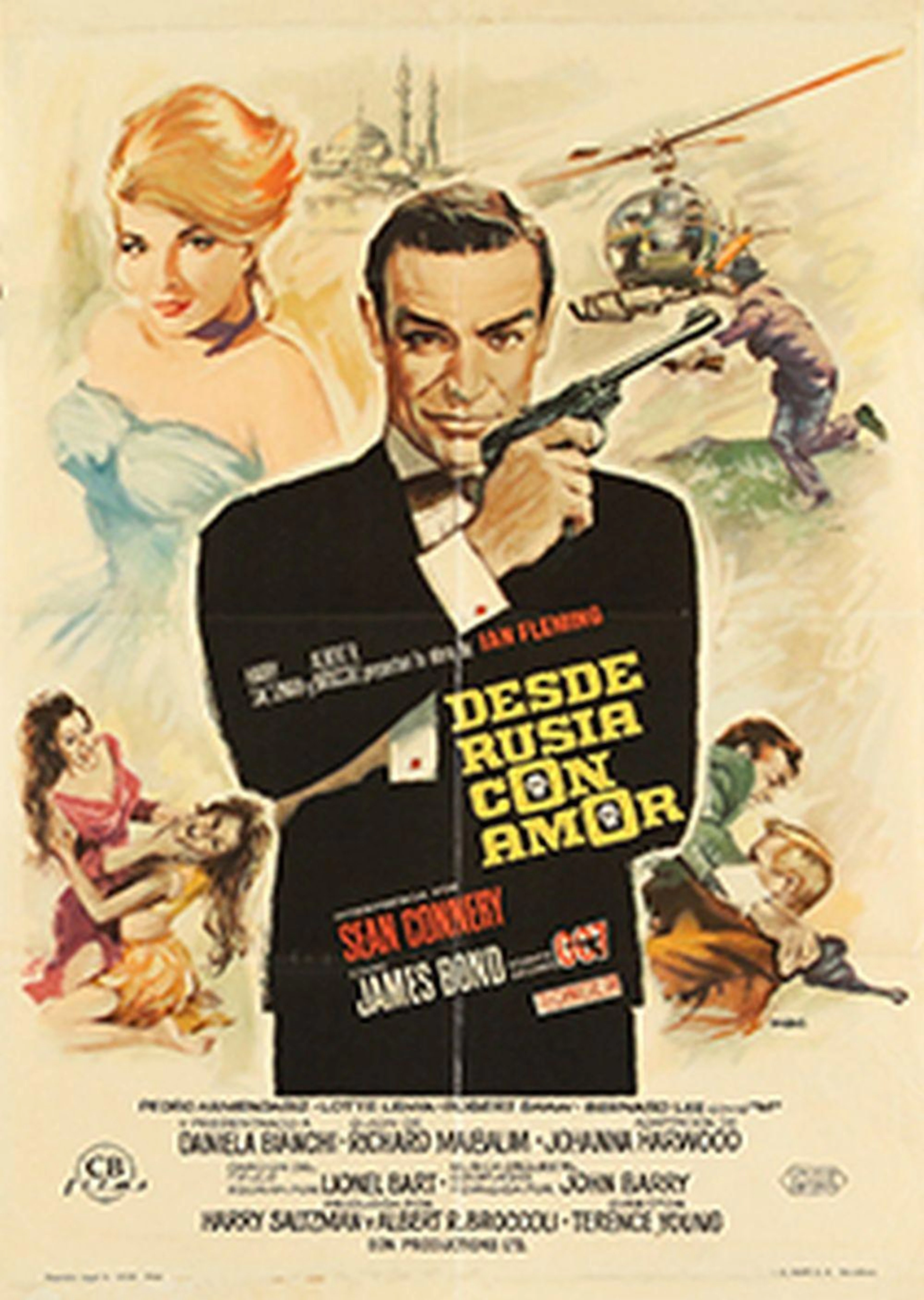1963. CARTEL: MAC: DESDE RUSIA CON AMOR. FROM RUSSIA WITH LOVE. B