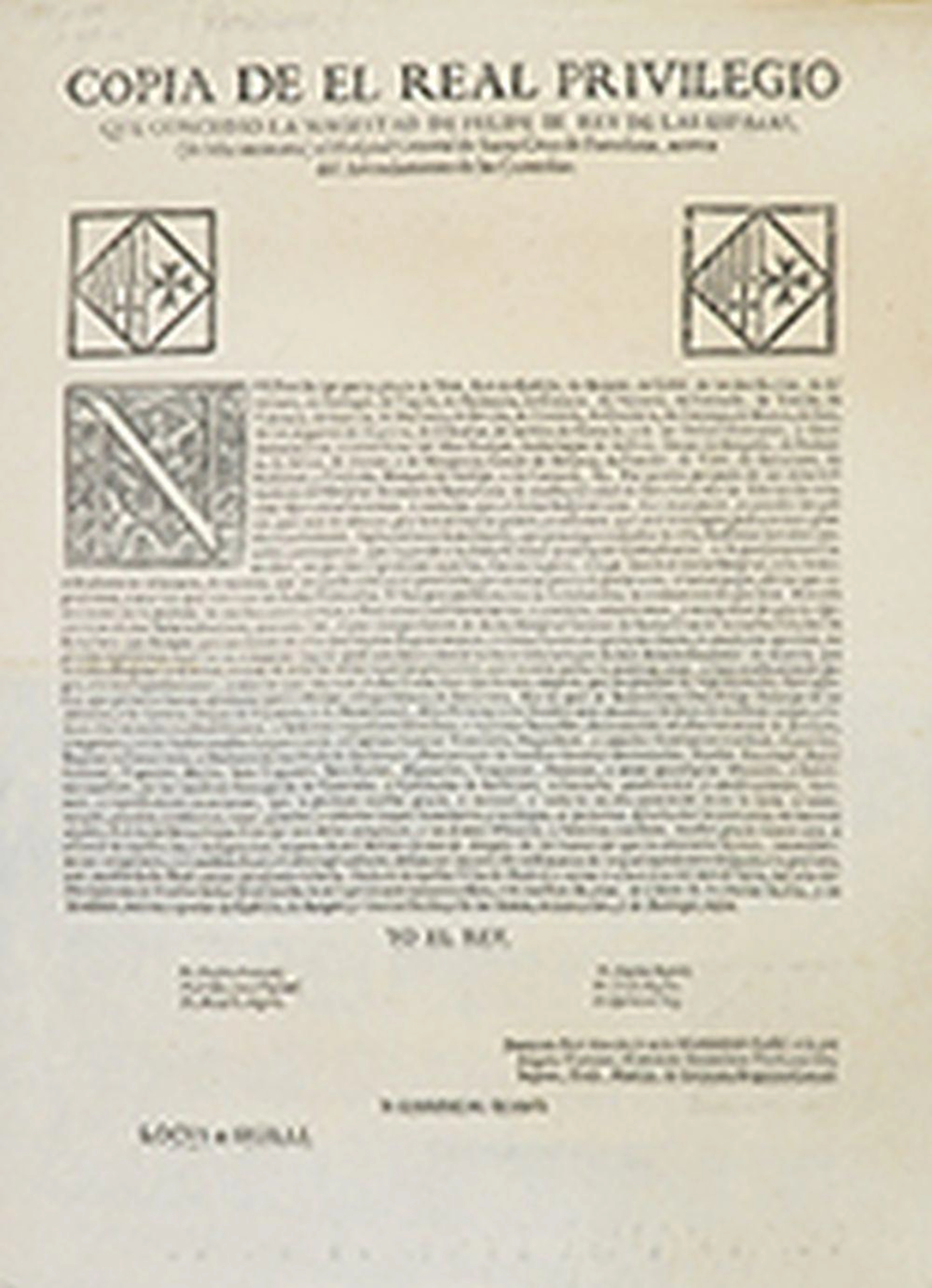 [1587]. FOLLETO: (BANDO)