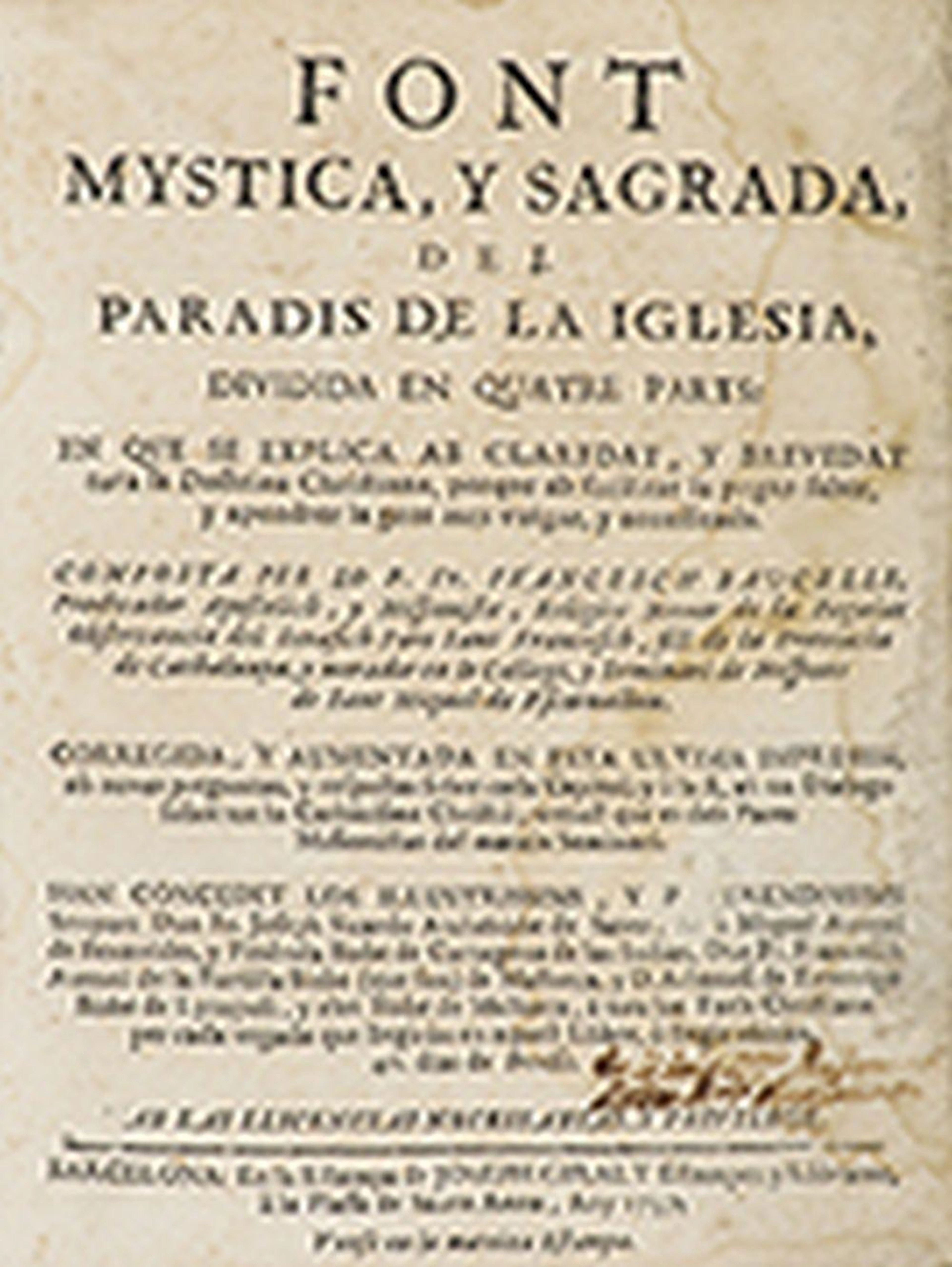 1737. LIBRO: (RELIGIÓN)