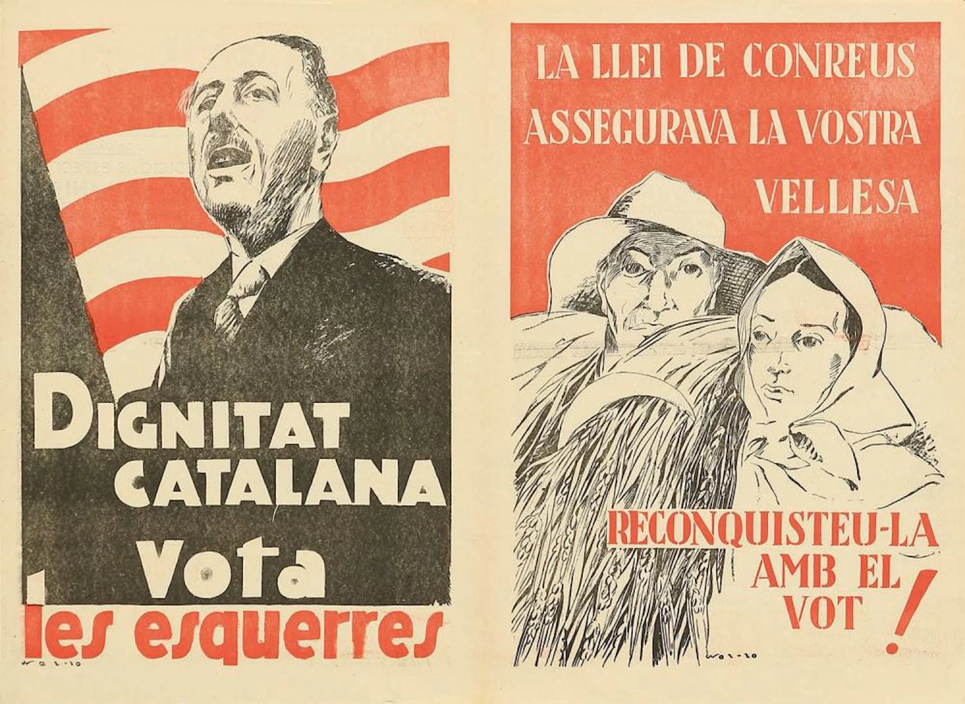 1936 ca. CARTEL: (II REPÚBLICA). NEL·LO [VENTOSA, ?
