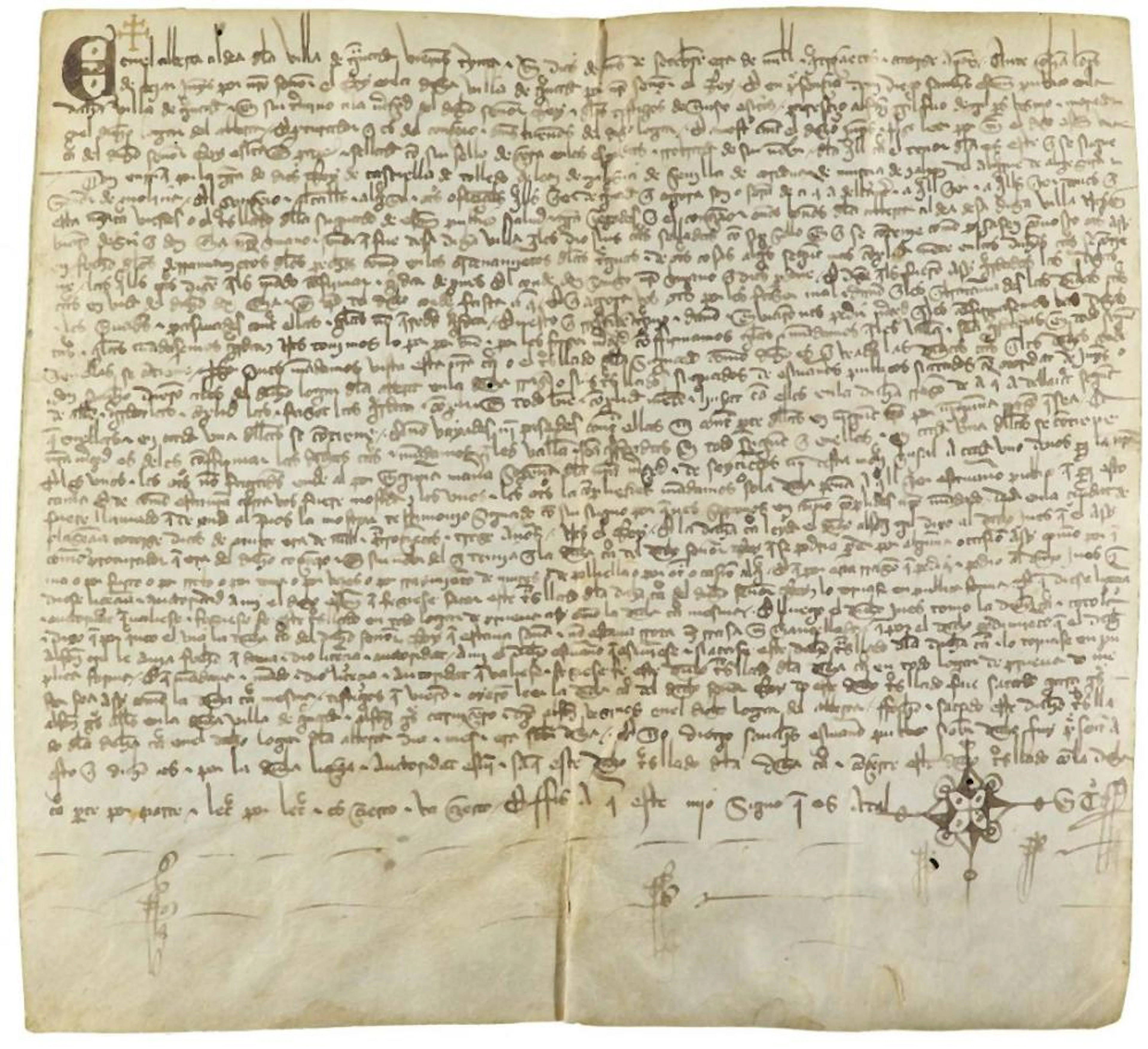 1414. MANUSCRITO: (ALBERCAS)