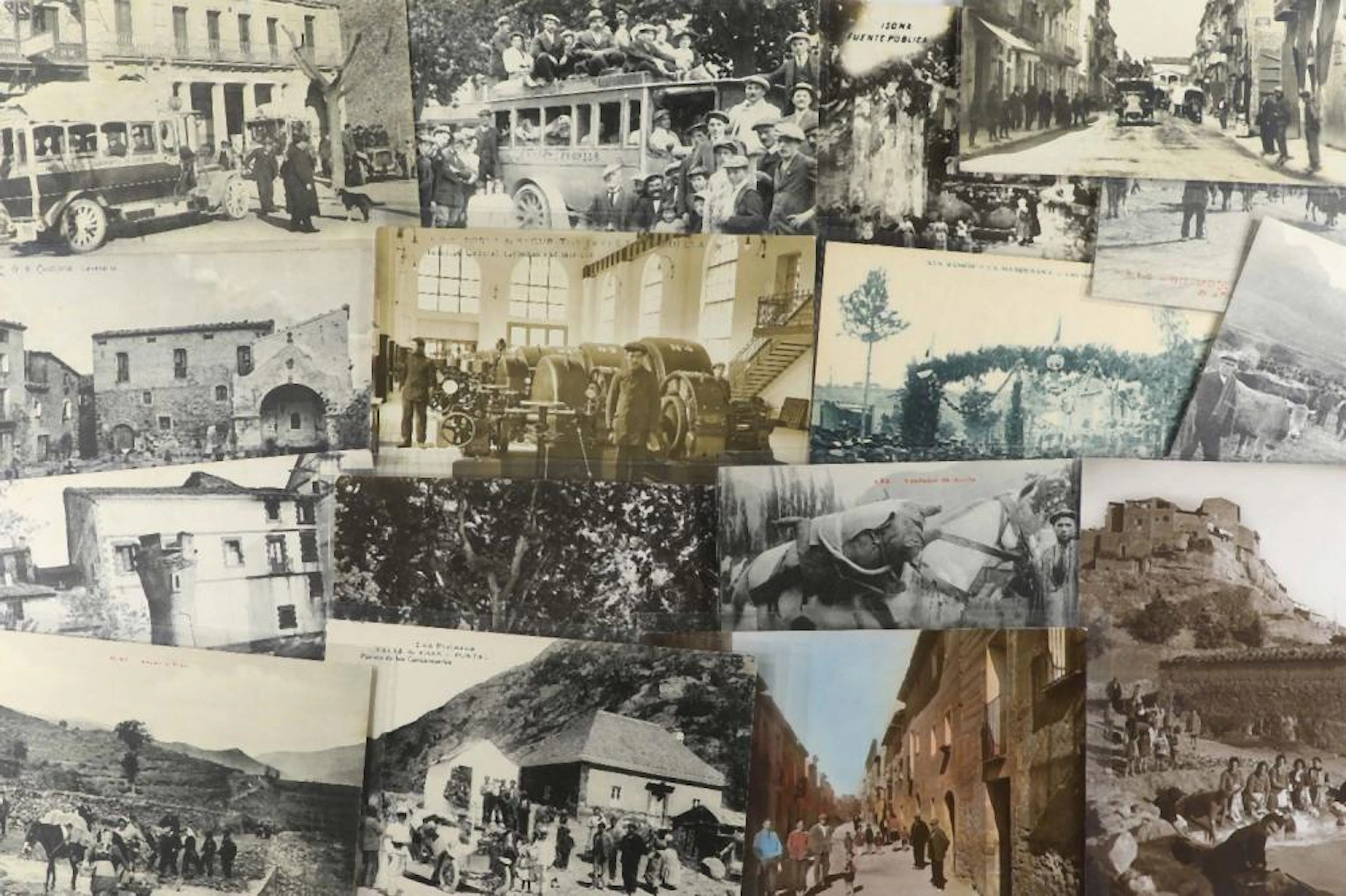1920 ca. POSTALES: 20 POSTALES DE LLEIDA (VARIOS PUEBLOS). 8 fotografías.