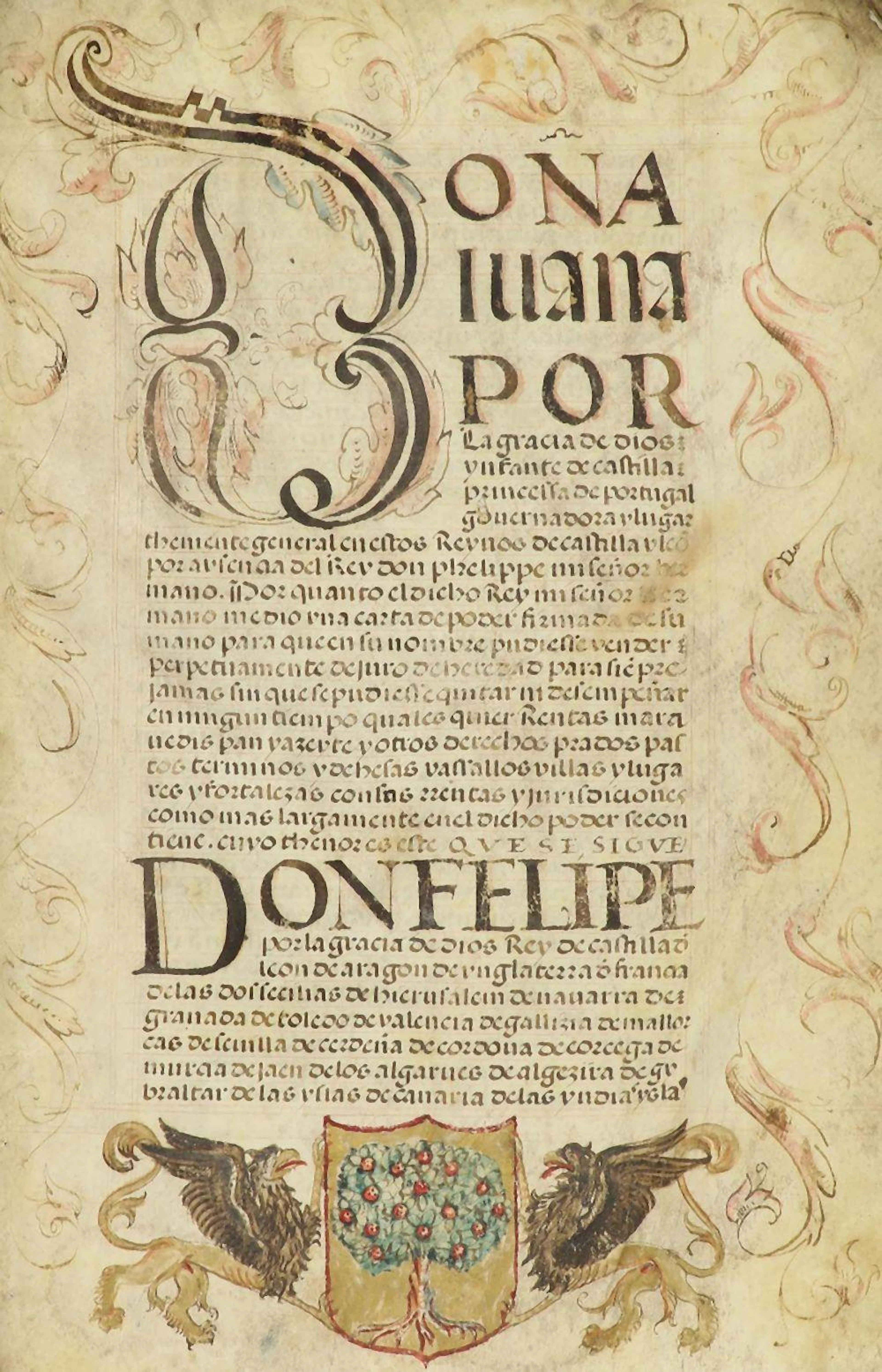 1559. MANUSCRITO: (FIRMA REAL-LA MADROÑERA)