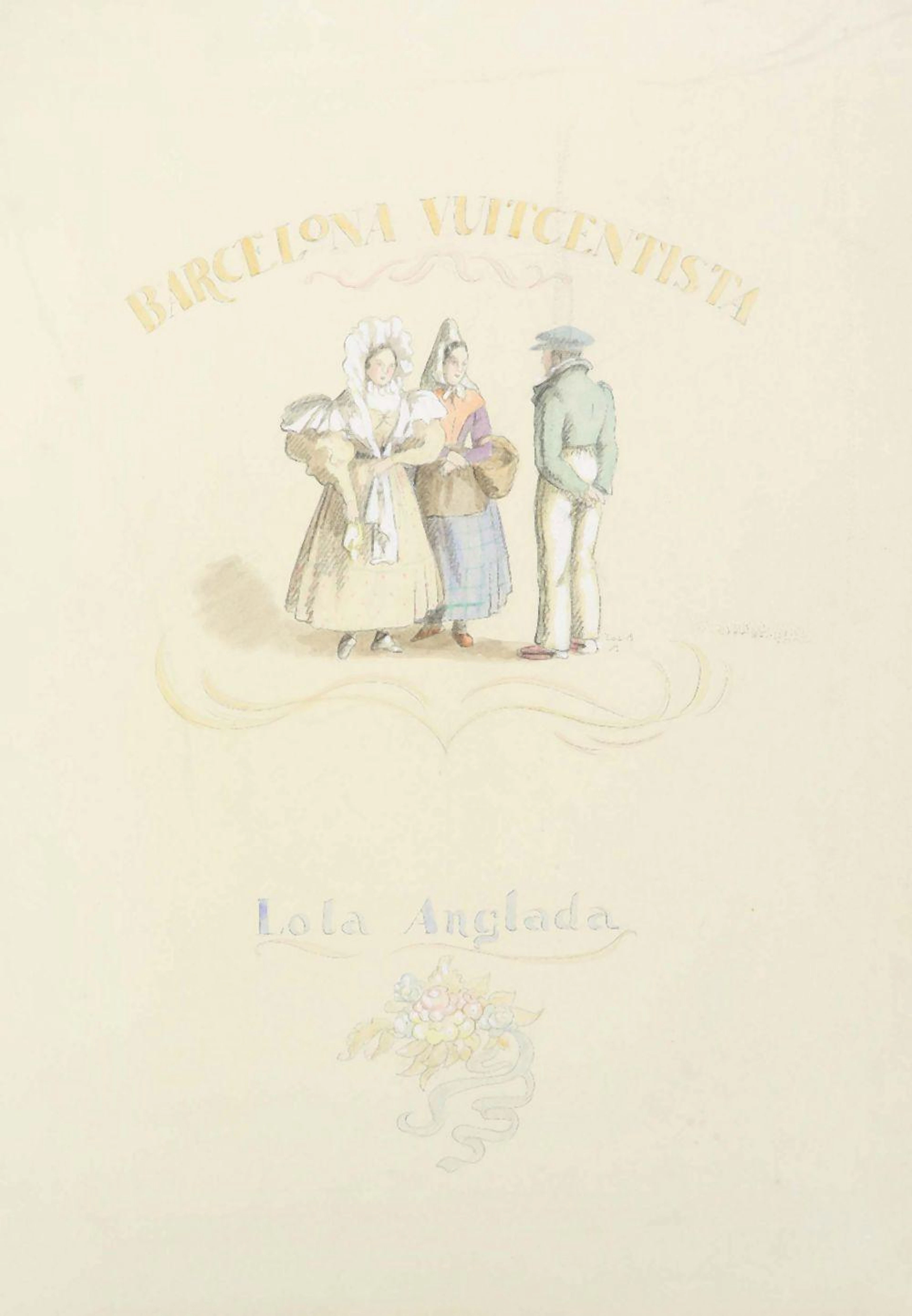 1929. ORIGINAL ARTÍSTICO: ANGLADA