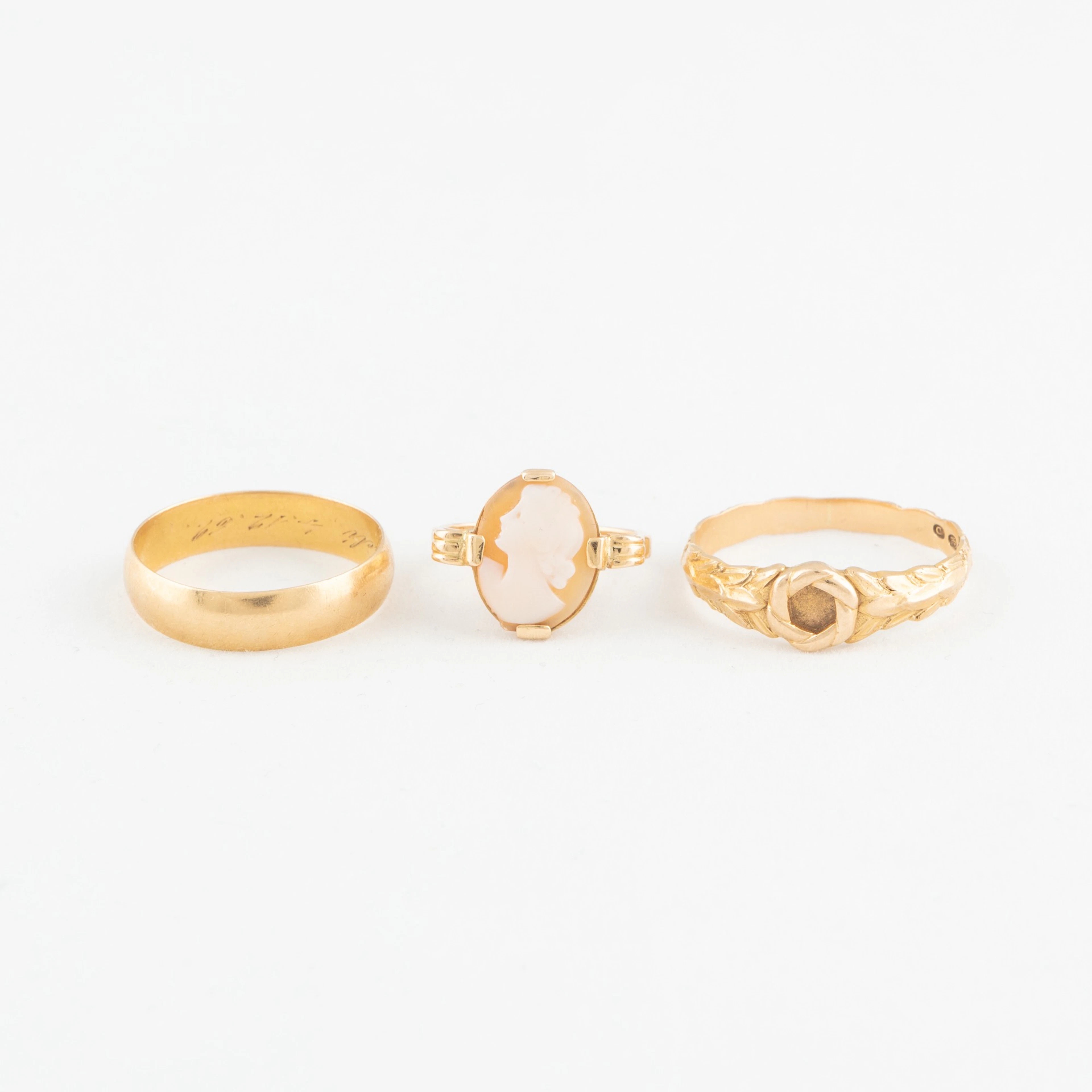 Rings, 3 pcs