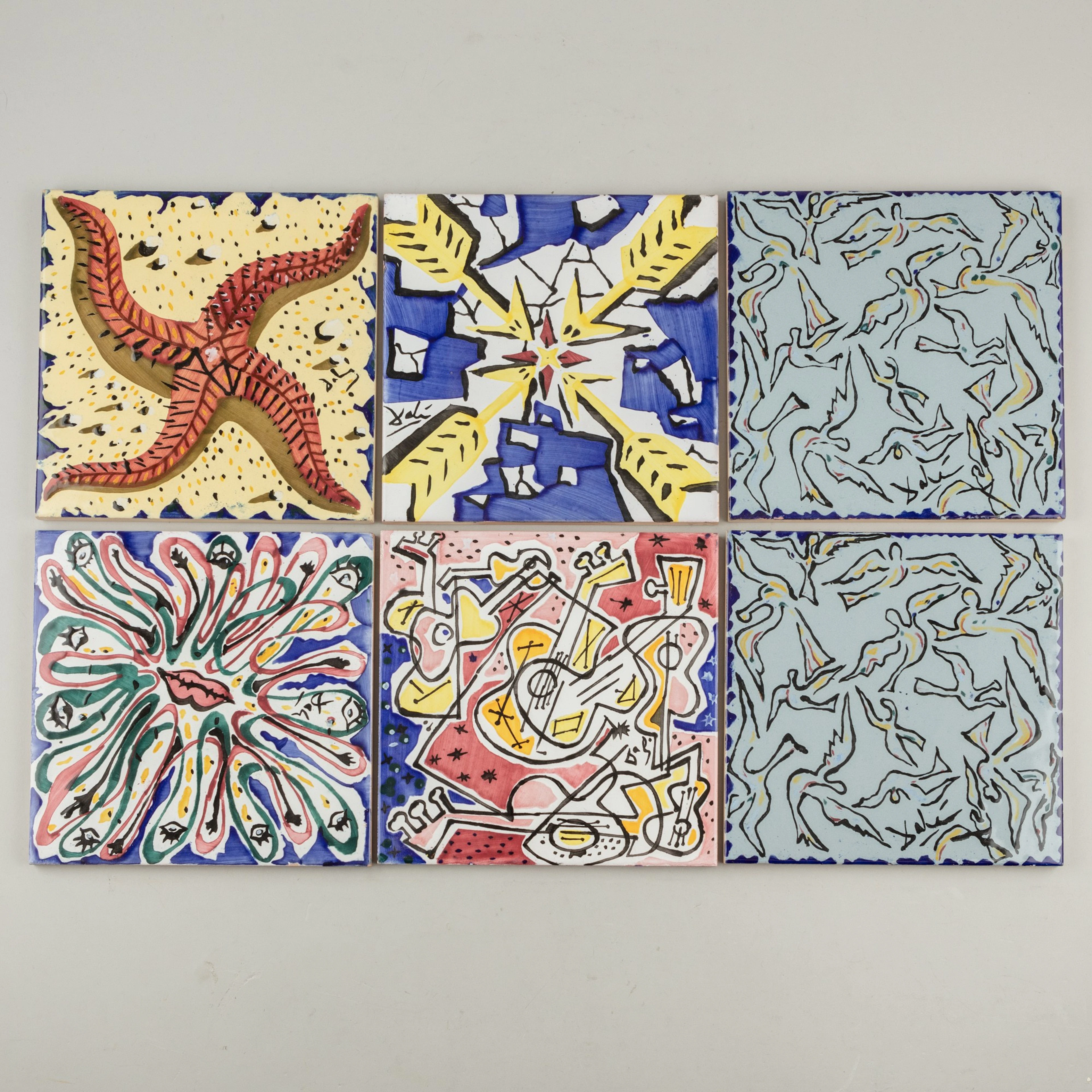 Salvador Dalí, after, 6 pcs
