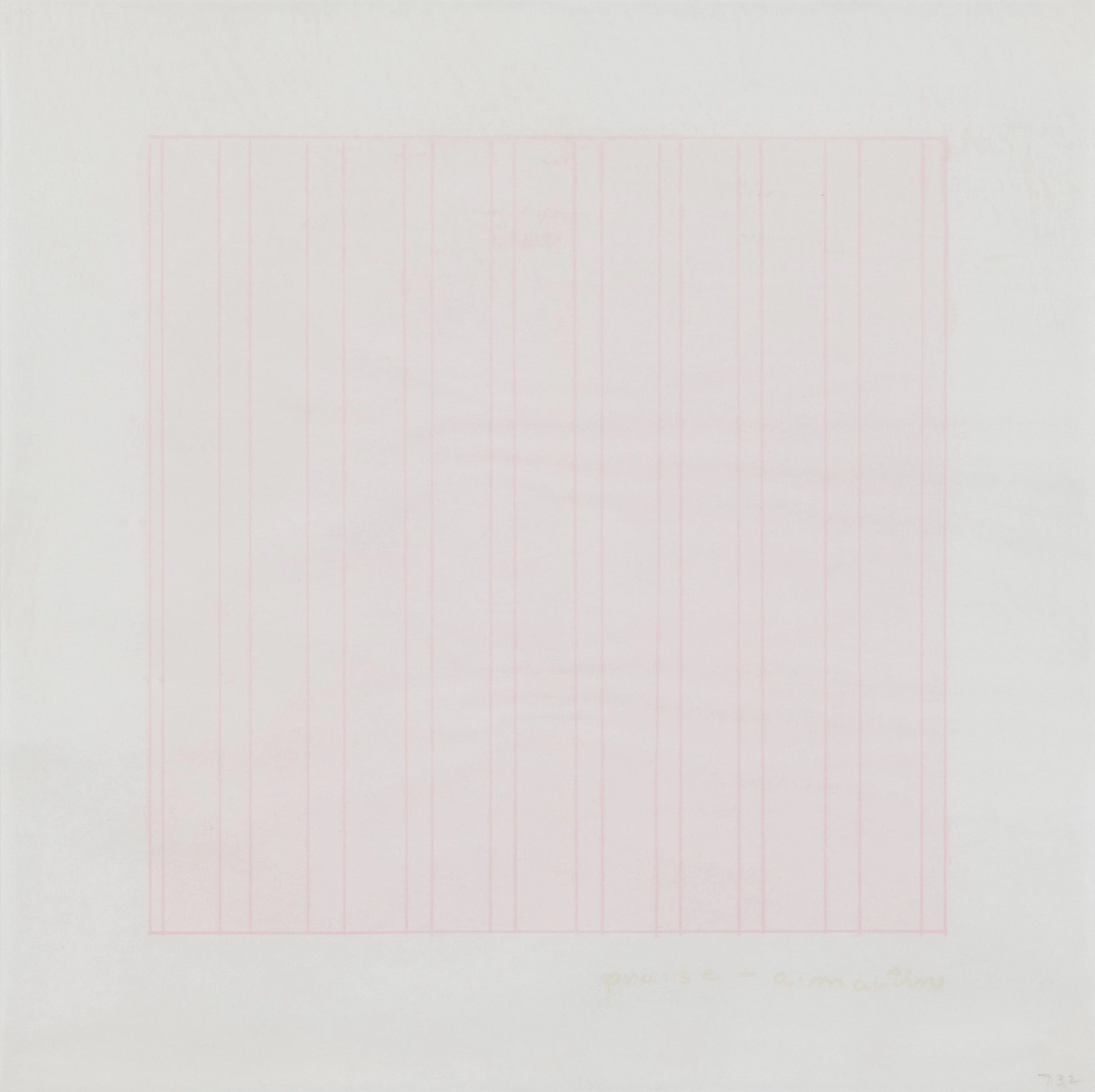 Agnes Martin (1912-2004) (US)*