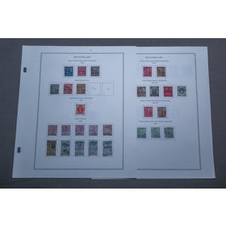 Collection of Bechuanaland Postage Stamps