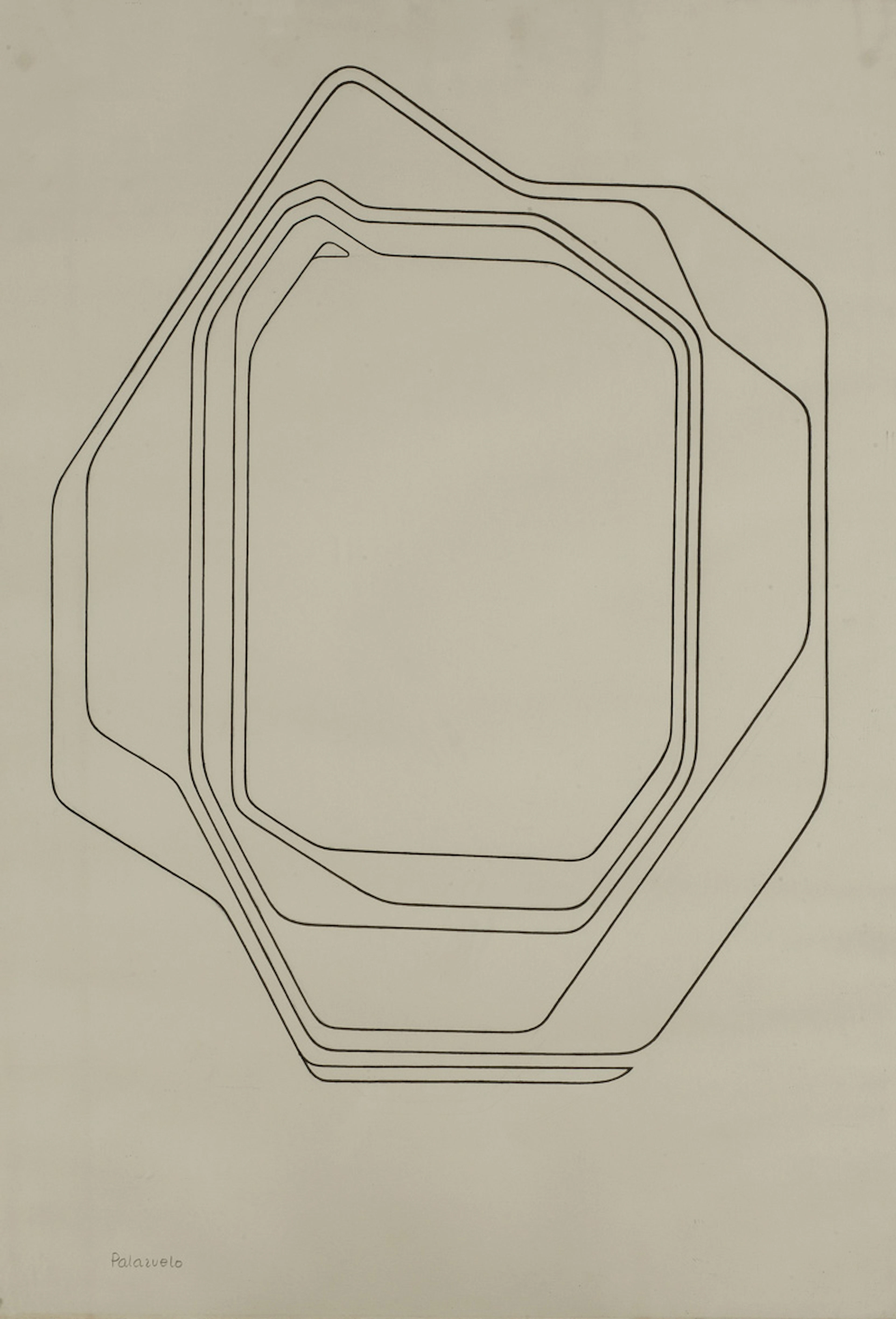 PABLO PALAZUELO (Madrid, 1916 - Galapagar, Madrid, 2007) Lindisfarne, 1977