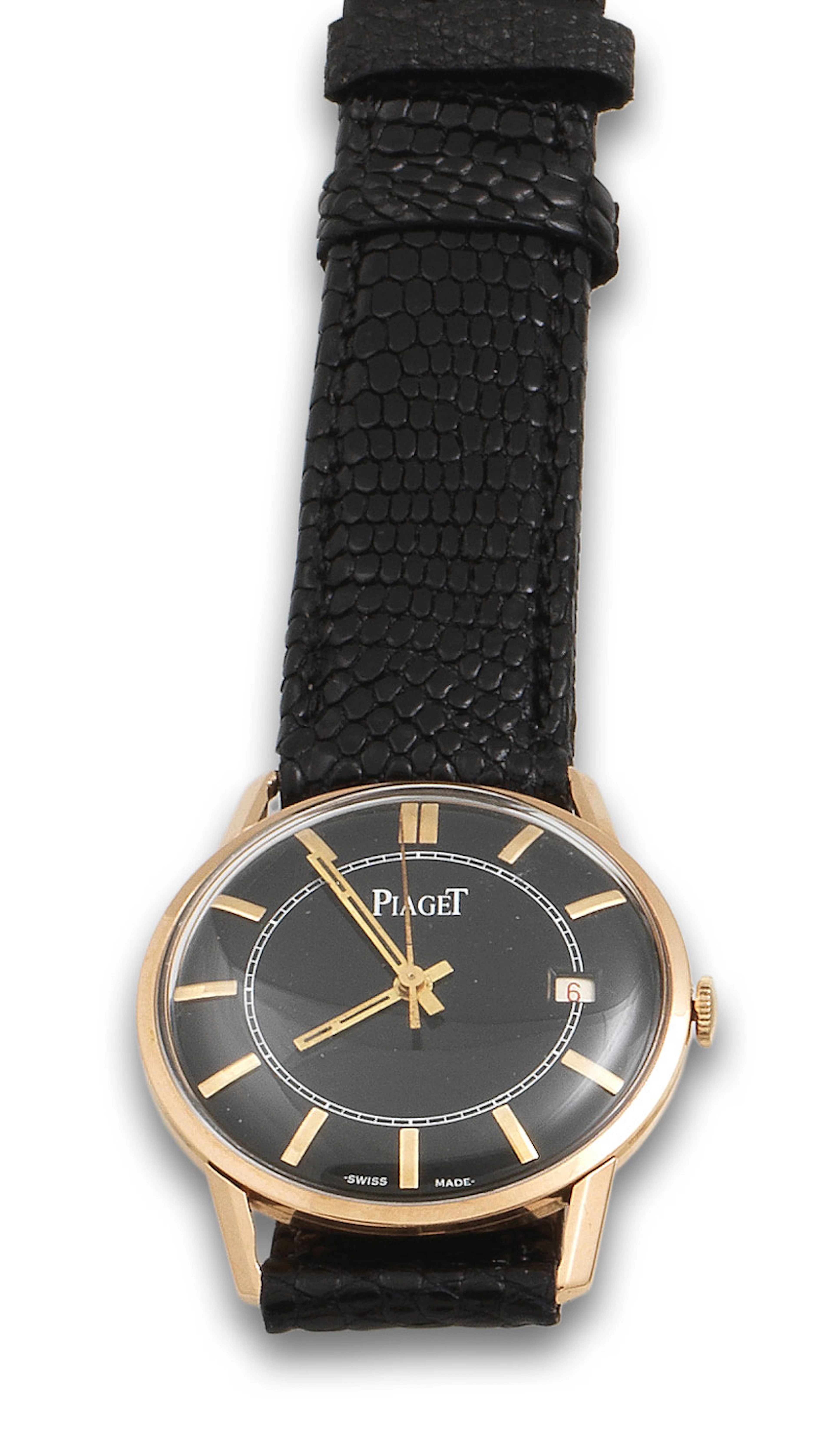Reloj de pulsera PIAGET, vintage , en oro de 18k. 35051491 198. Automtico.
