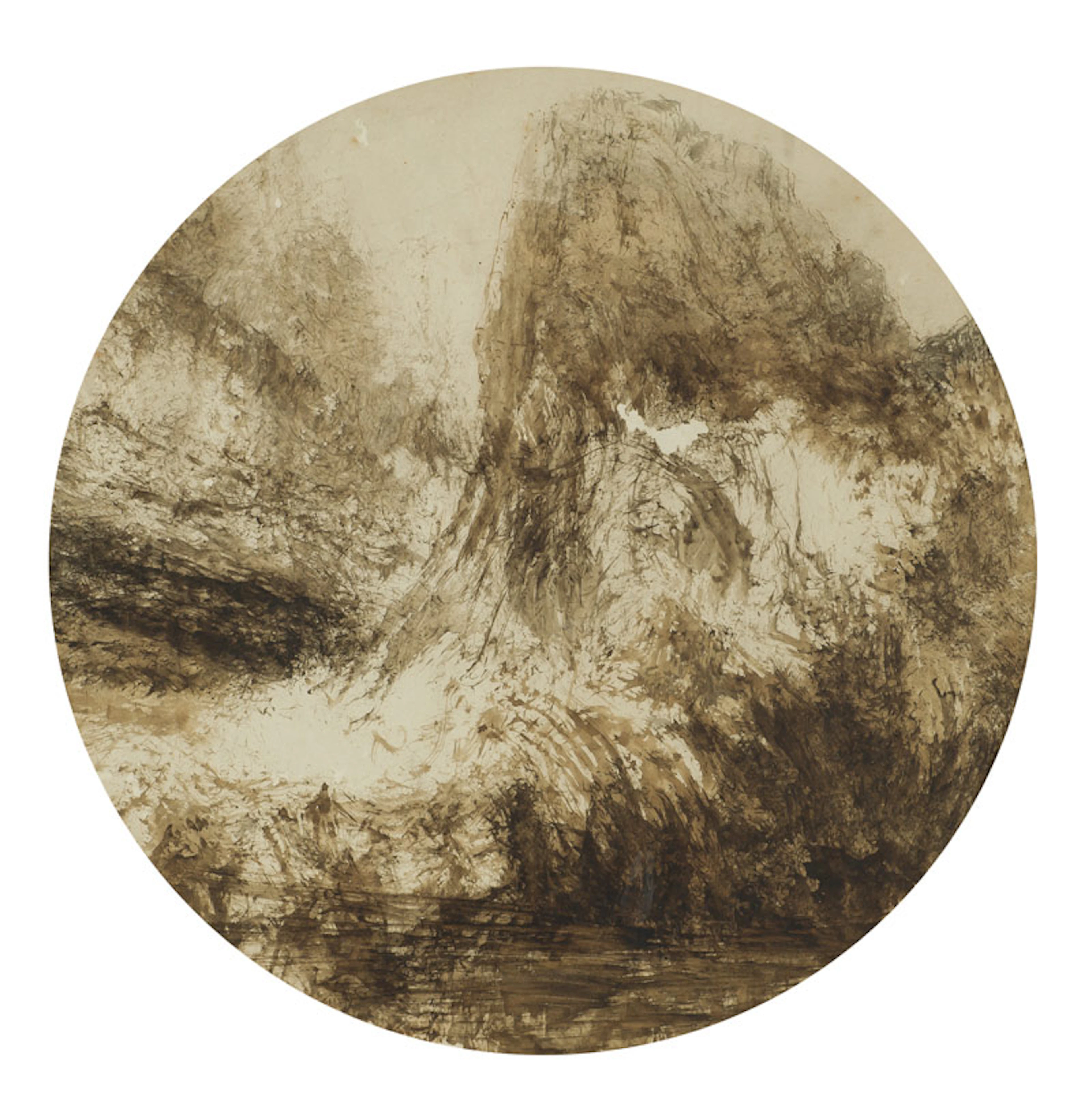 EUGENIO LUCAS VELZQUEZ (1817- 1870) Paisaje, mancha.