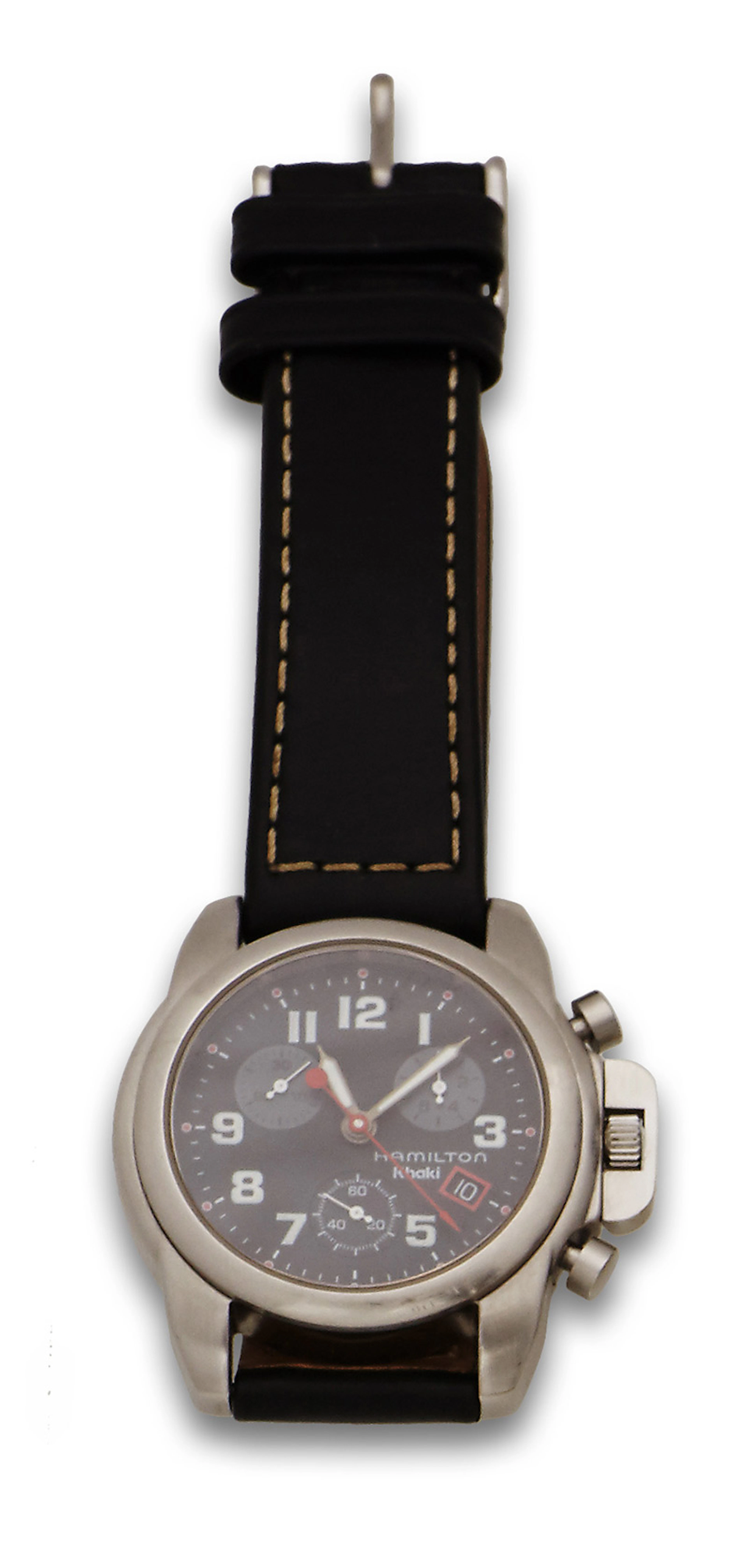 Reloj HAMILTON crongrafo.Mecanismo de cuarzo.